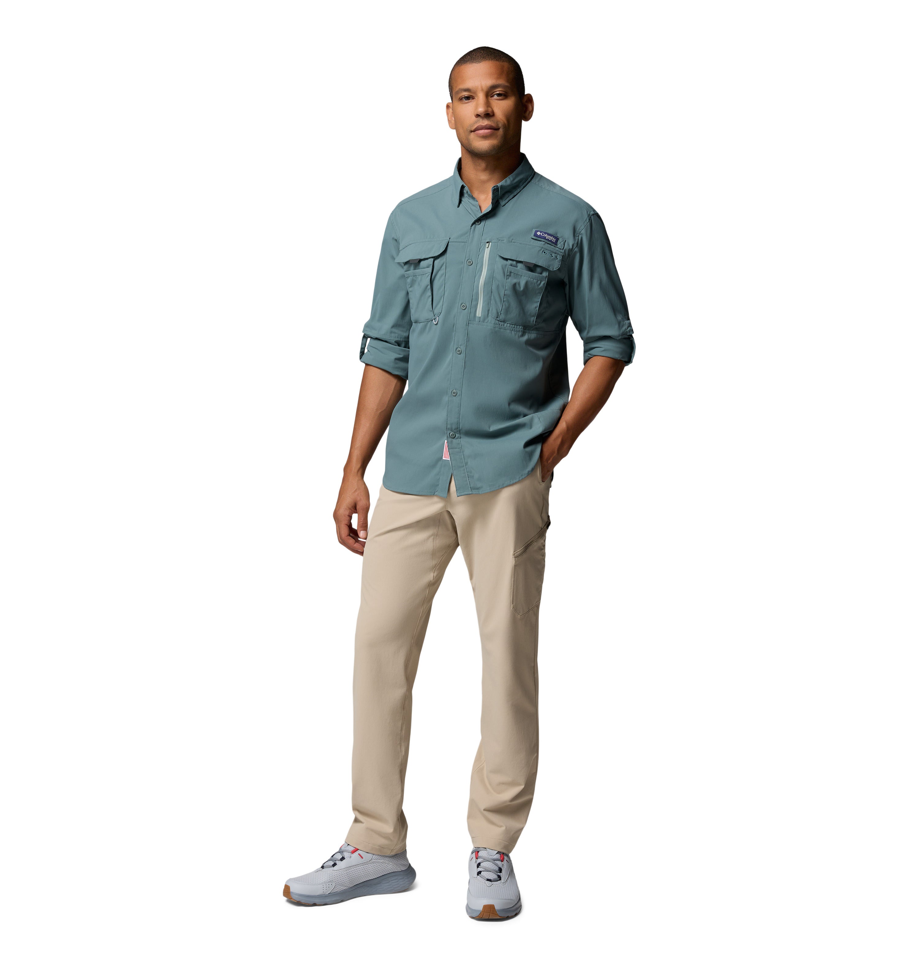 Camisa Oversize para Hombre Columbia Bahama Elite LS Shirt