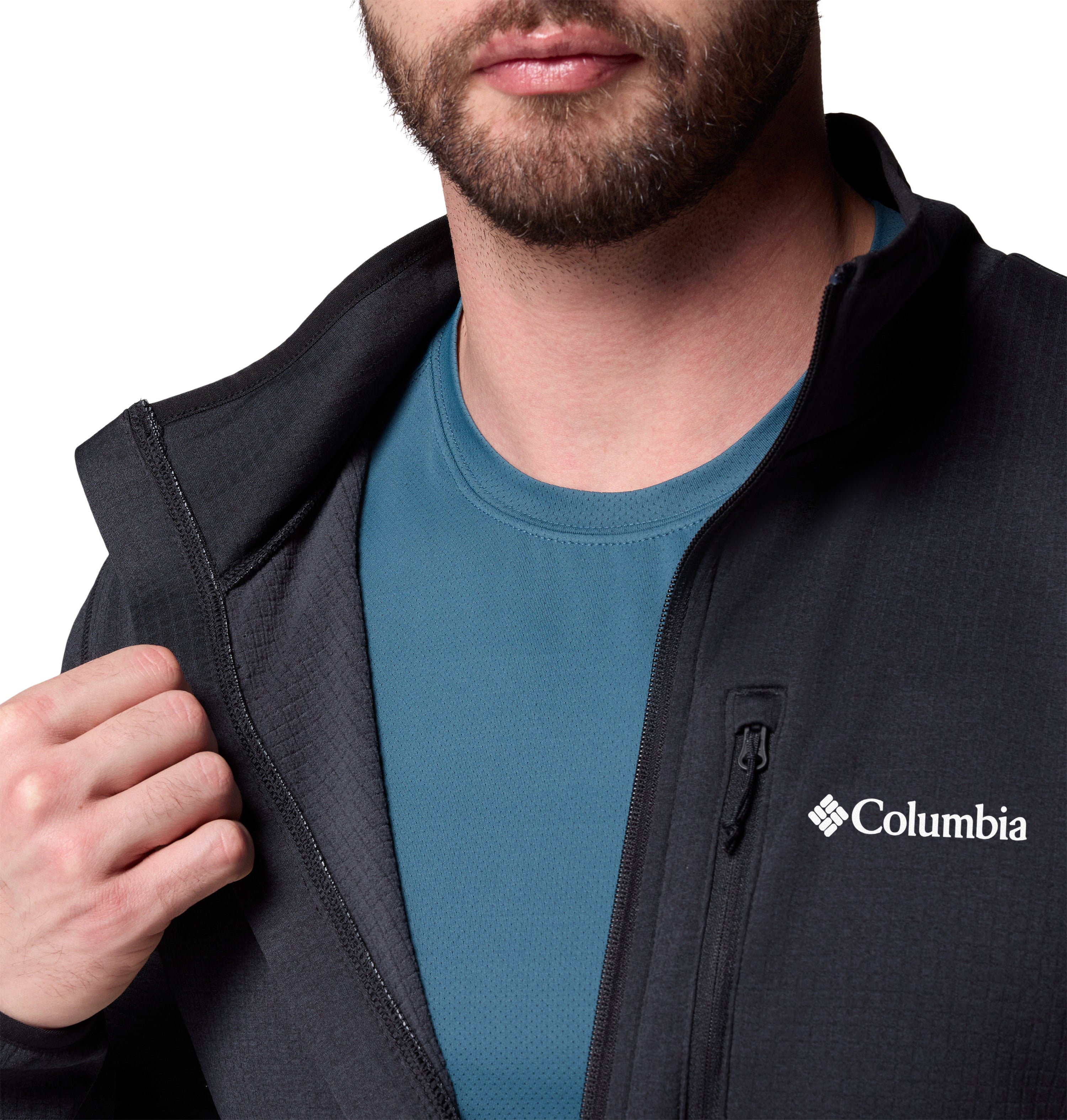 Chamarra para Hombre Columbia Essential Hike Grid Fleece Full Zip