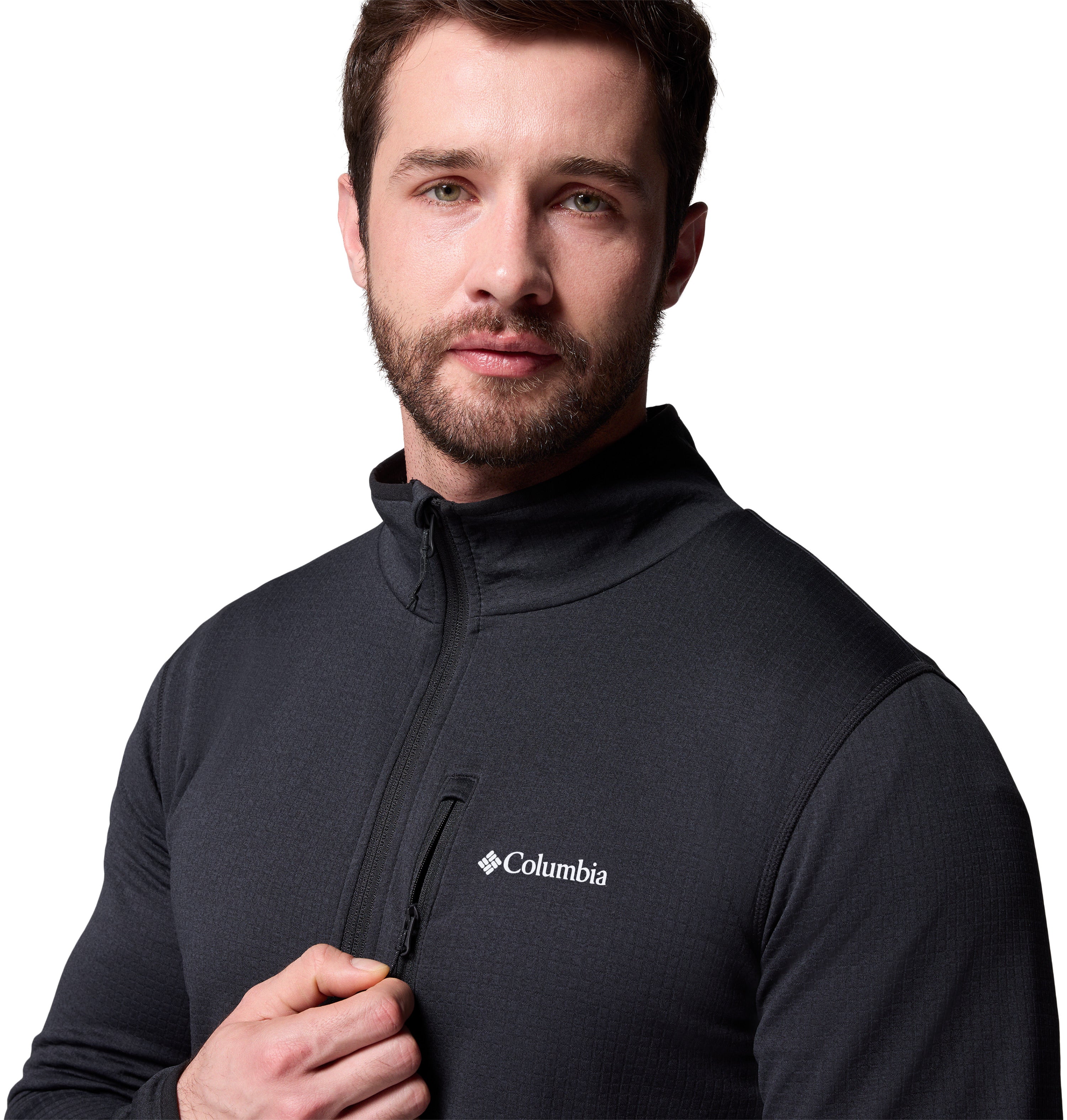 Chamarra para Hombre Columbia Essential Hike Grid Fleece Full Zip