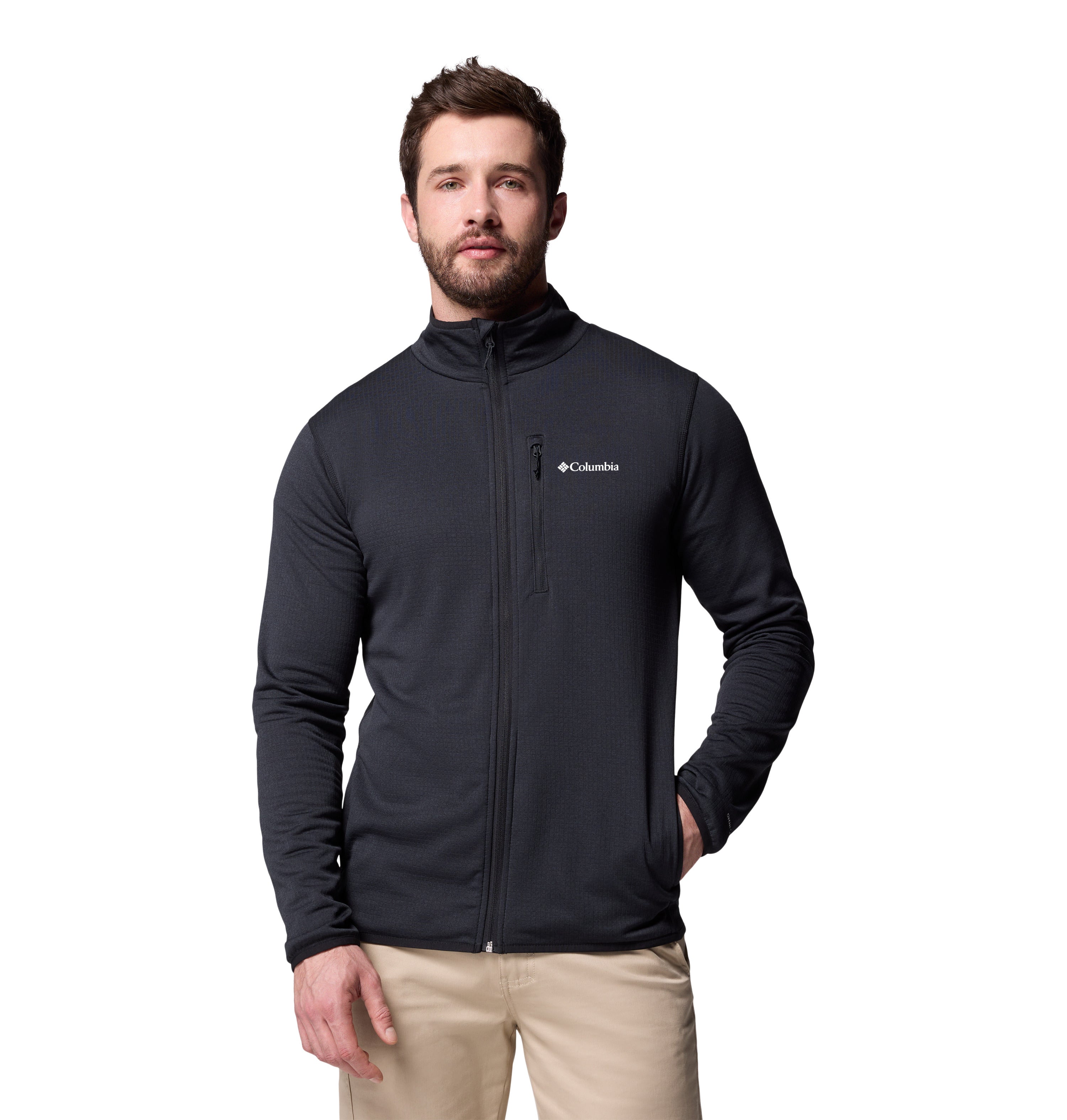 Chamarra para Hombre Columbia Essential Hike Grid Fleece Full Zip