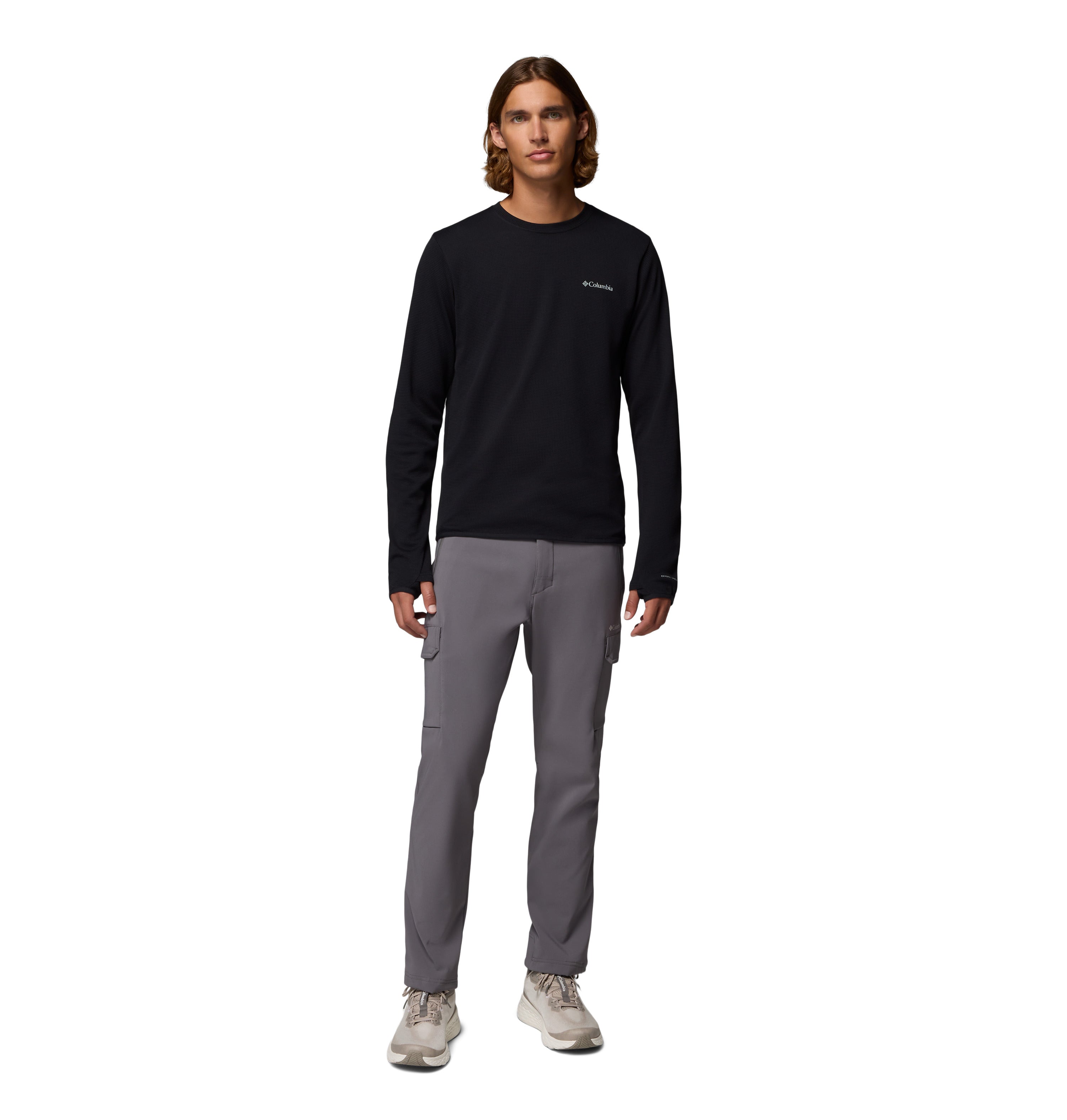 Playera para Hombre Columbia Tech Trail Utility Warm LS Crew