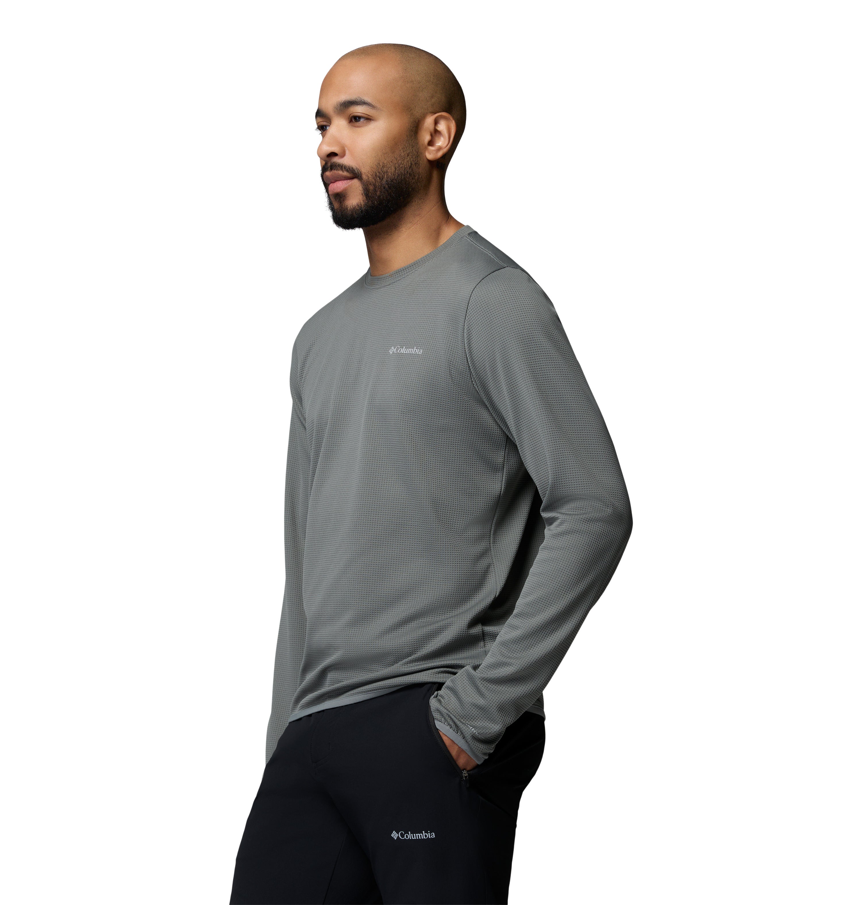 Playera para Hombre Columbia Tech Trail Utility Warm LS Crew