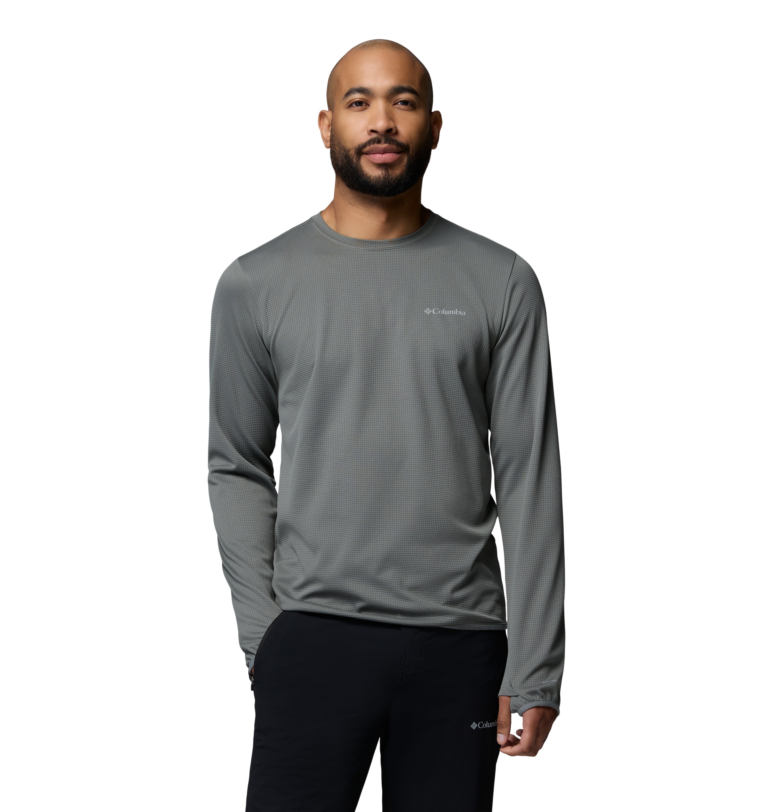 Playera para Hombre Columbia Tech Trail Utility Warm LS Crew