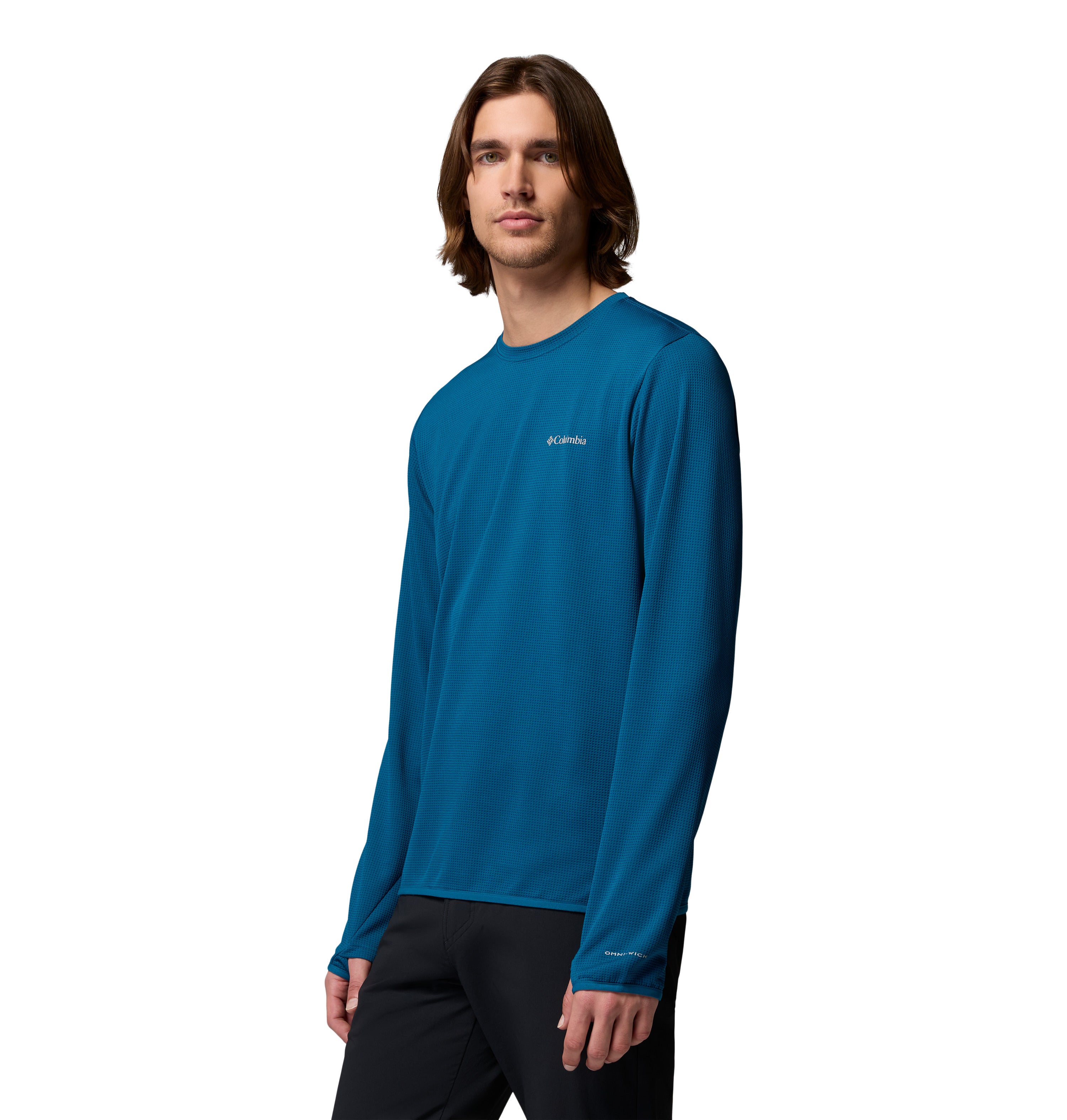 Playera para Hombre Columbia Tech Trail Utility Warm LS Crew