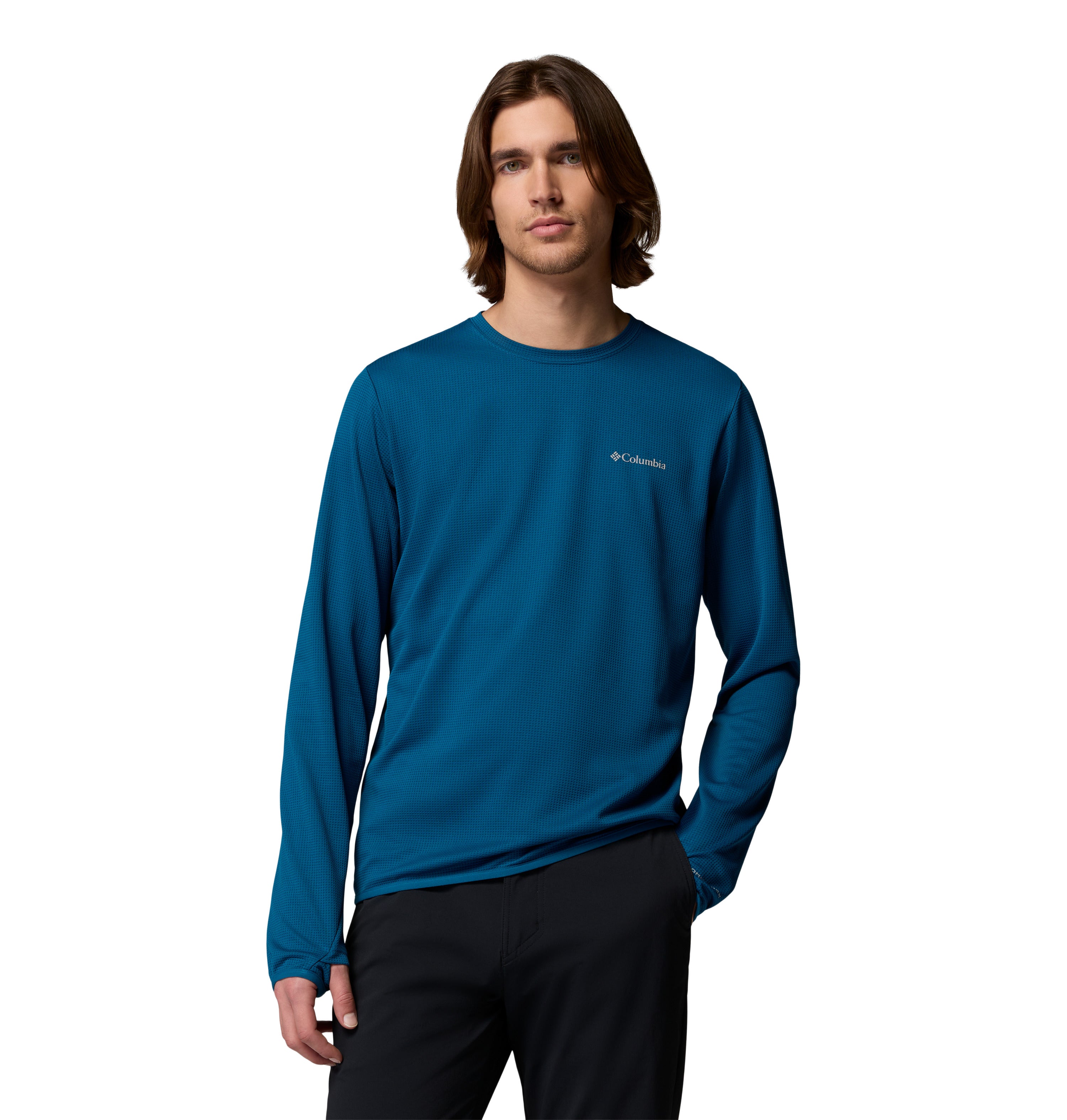 Playera para Hombre Columbia Tech Trail Utility Warm LS Crew