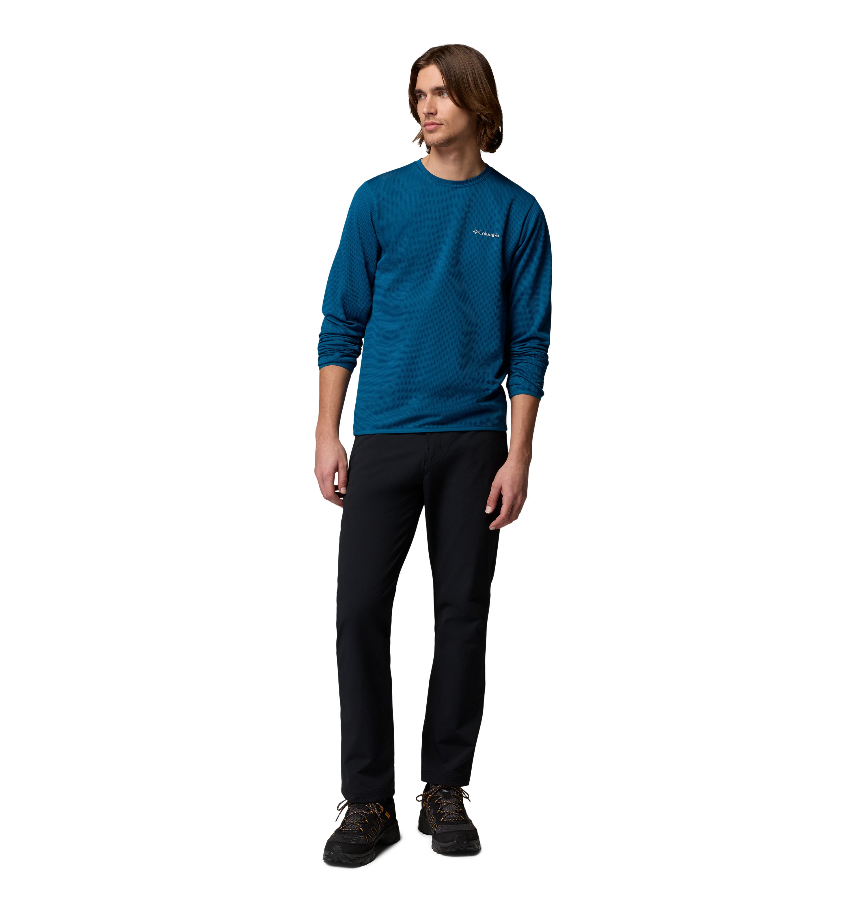 Playera para Hombre Columbia Tech Trail Utility Warm LS Crew