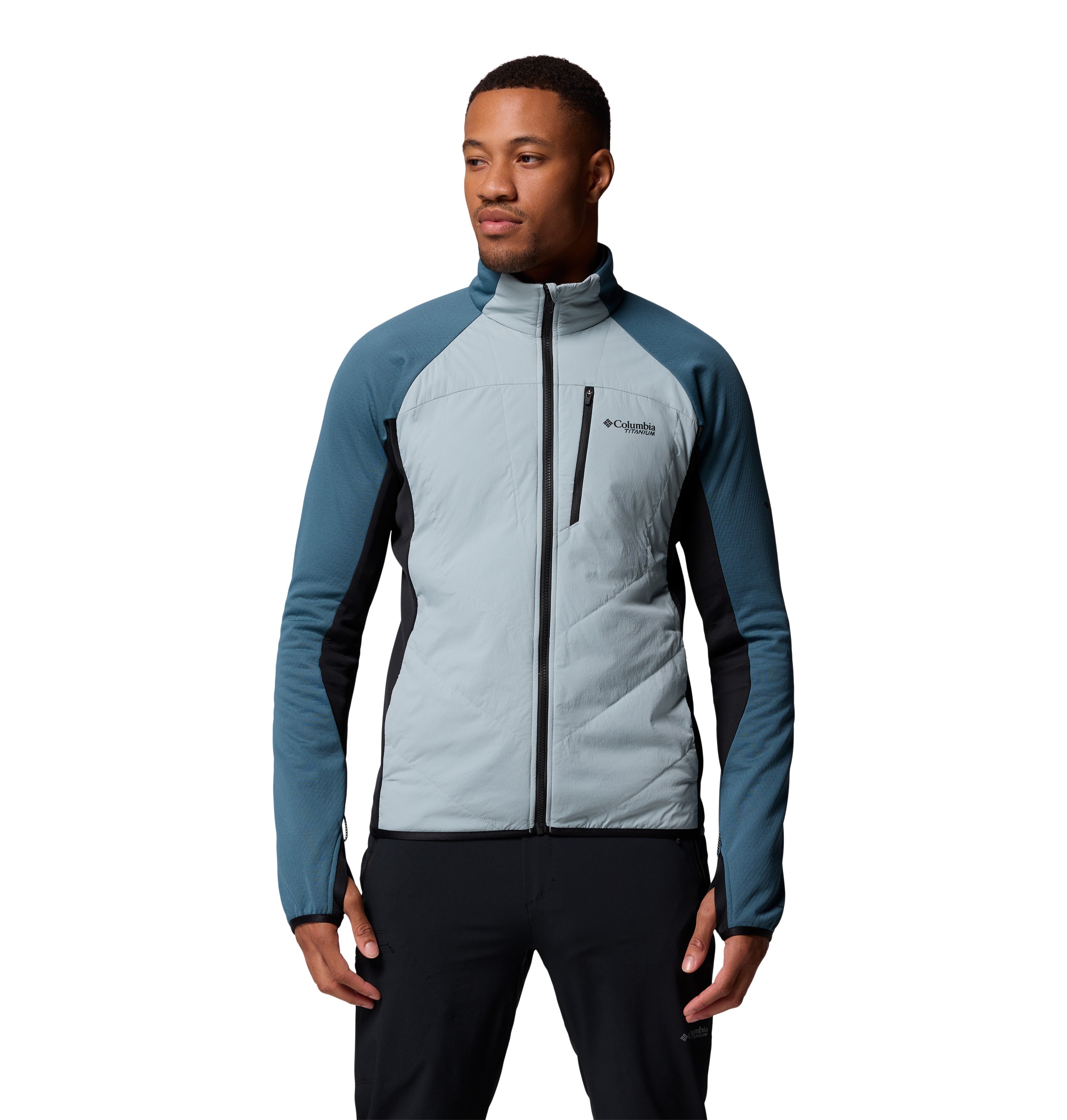 Chamarra para hombre Columbia Arctic Crest Hybrid Full Zip