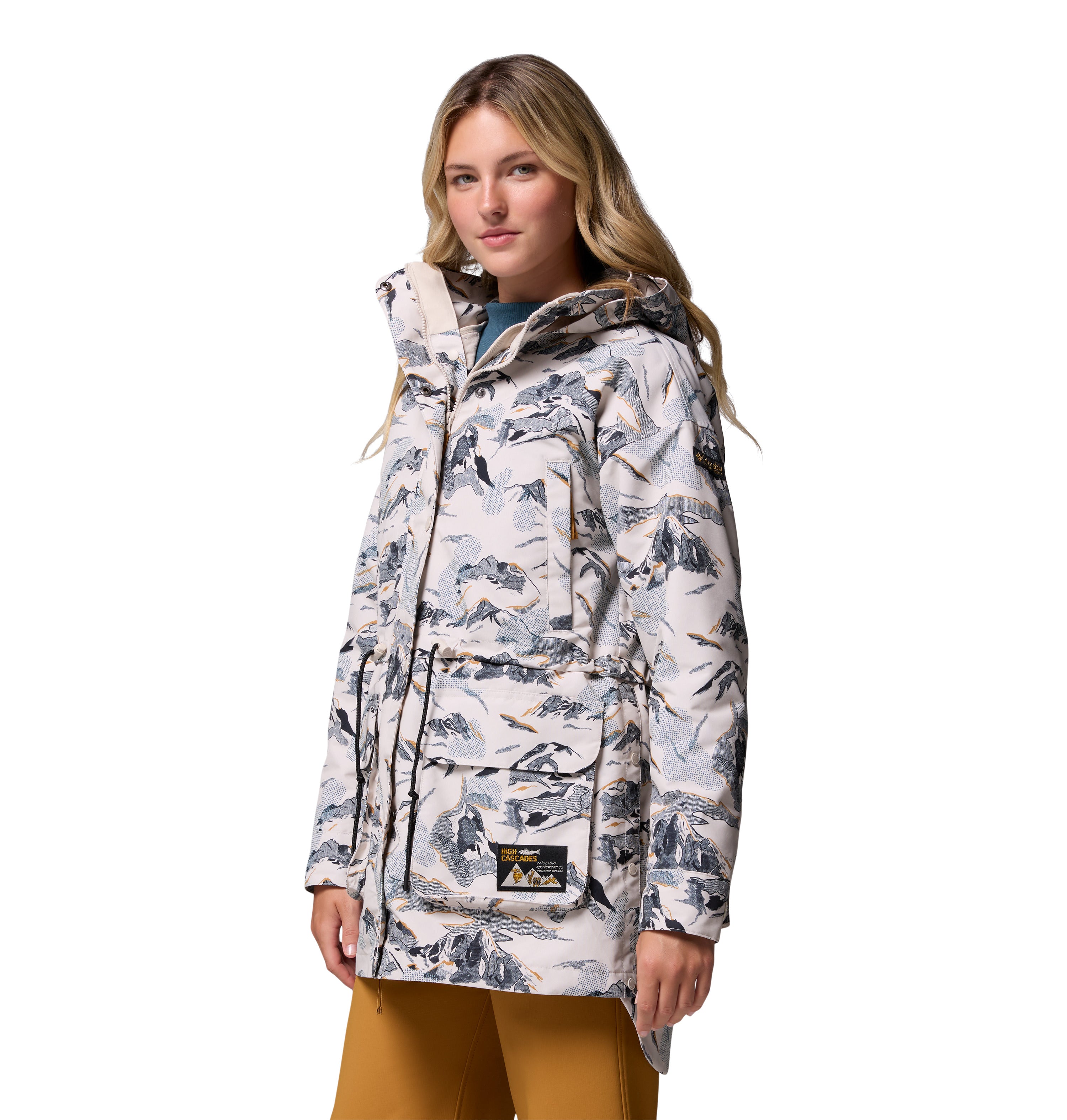Chamarra para mujer Columbia High Cascades Interchange Jacket