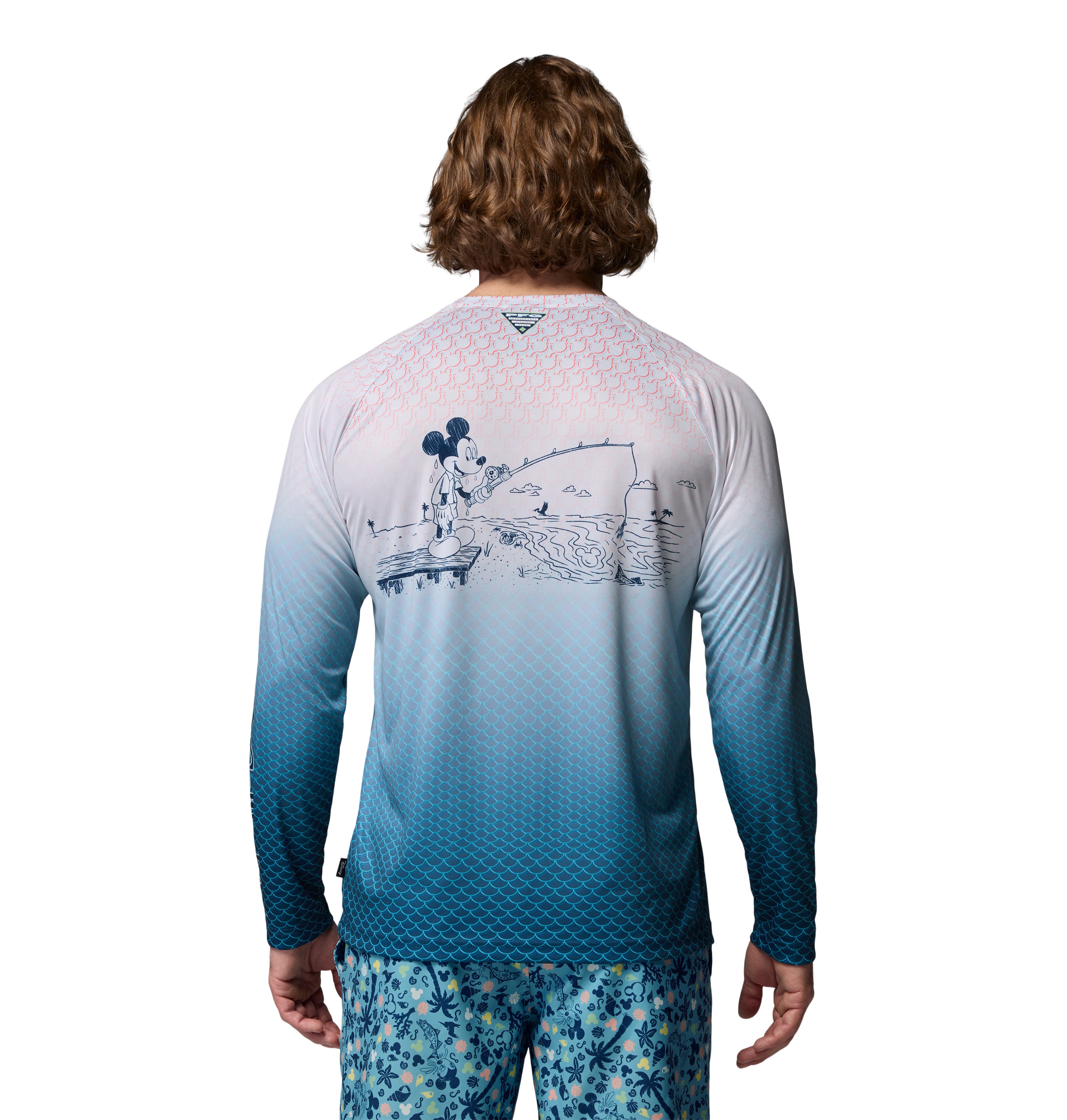 Playera de manga larga para hombre Columbia M PFG Disney Terminal Tackle LS Shirt