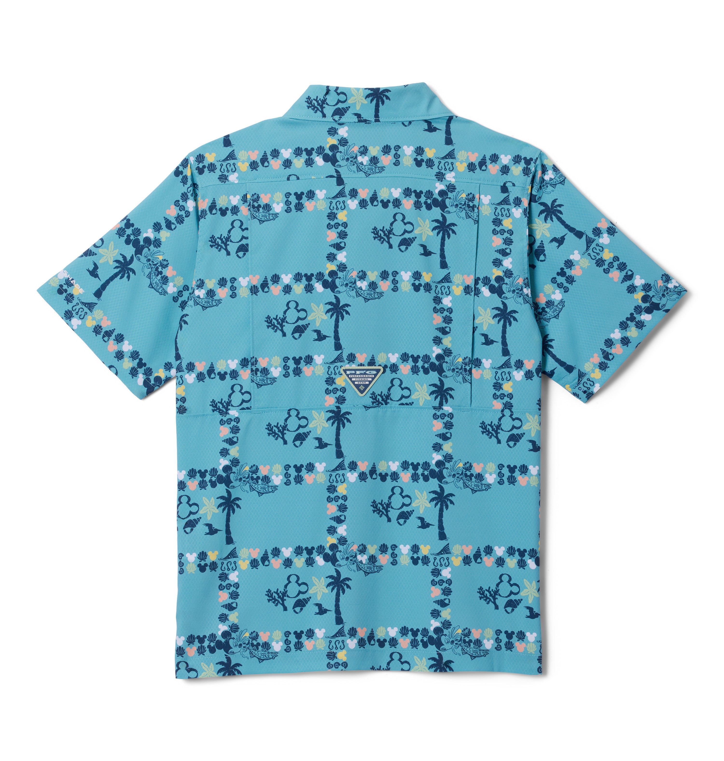 Camisa de manga corta para niños Columbia Y PFG Disney Super Slack Tide Shirt