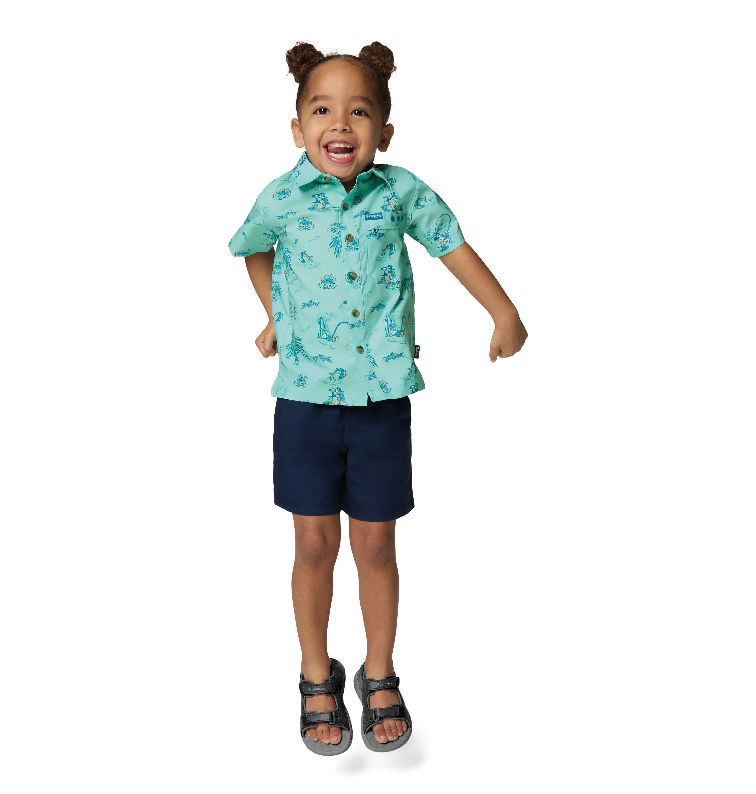 CAMISA NIÑOS PEQUEÑOS COLUMBIA | Y PFG DISNEY SUPER SLACK TIDE SHIRT
