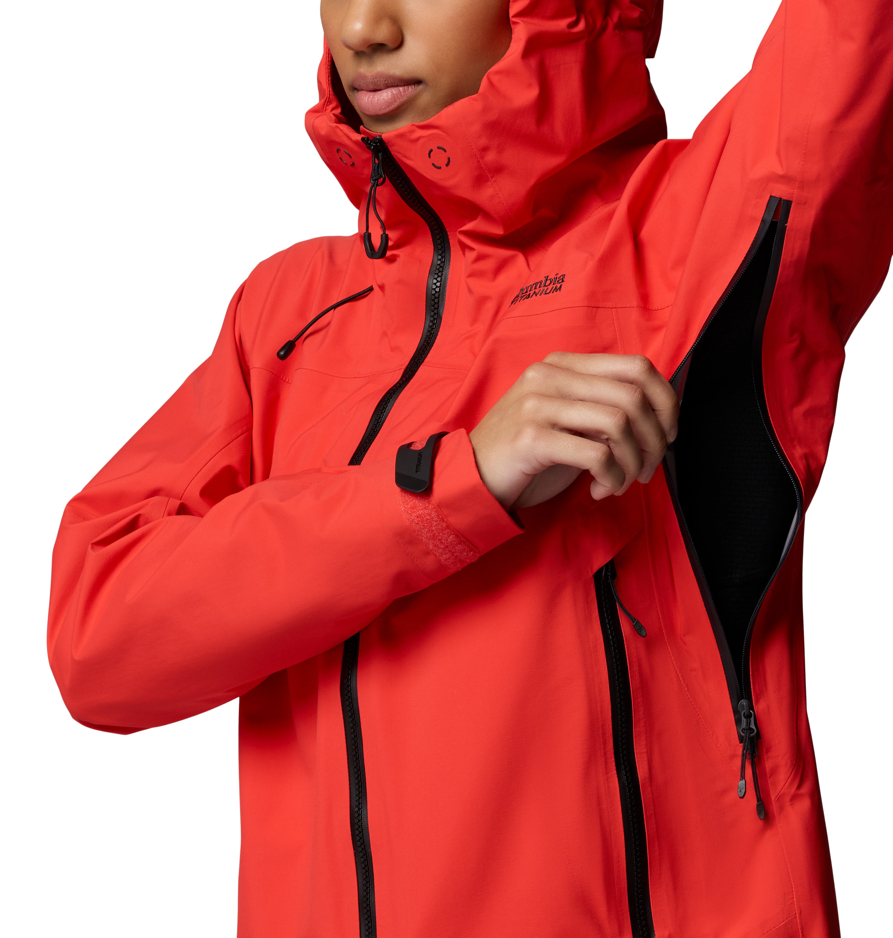 Chamarra Impermeable para Mujer Saudan Pro 3L Shell