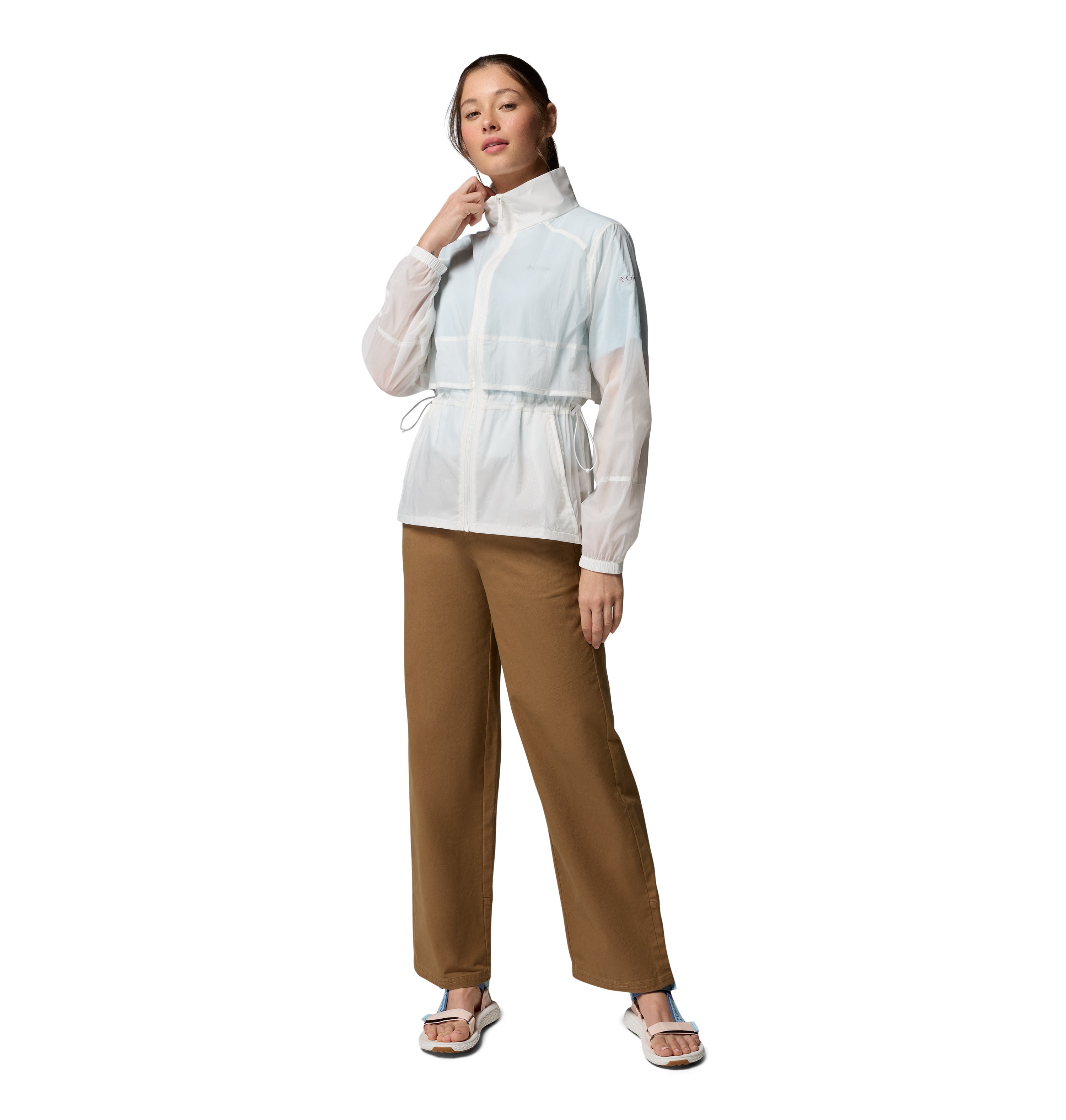 Chamarra Rompevientos para Mujer Columbia Willow Sky Windbreaker