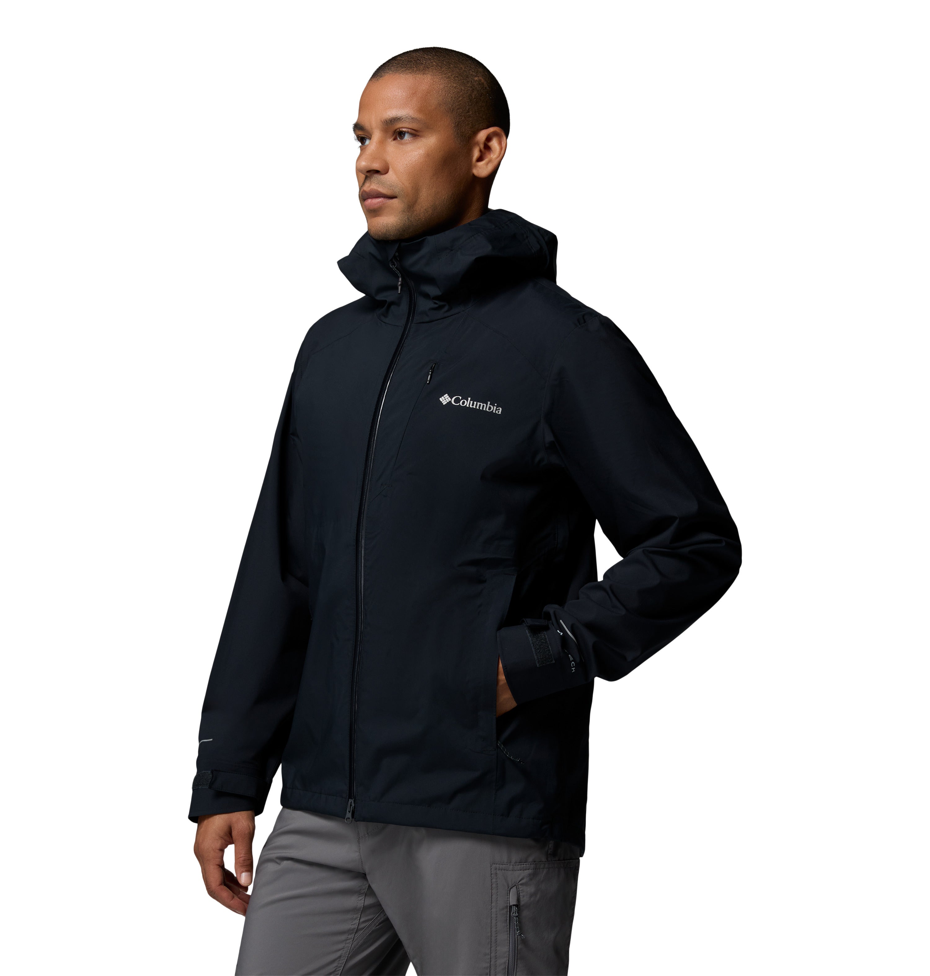 Chamarra Impermeable para Hombre Columbia Trailborne 2.5L Shell