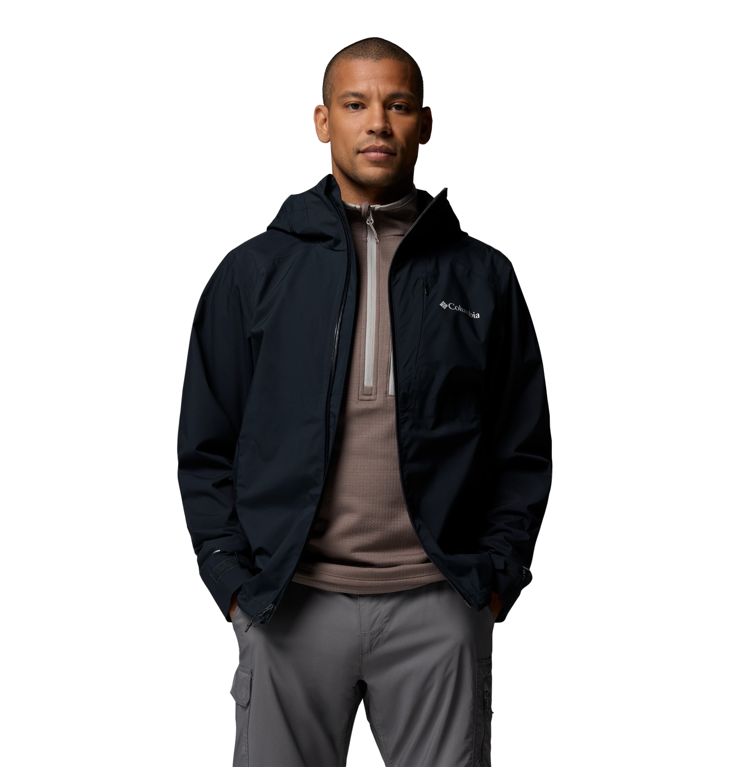 Chamarra Impermeable para Hombre Columbia Trailborne 2.5L Shell