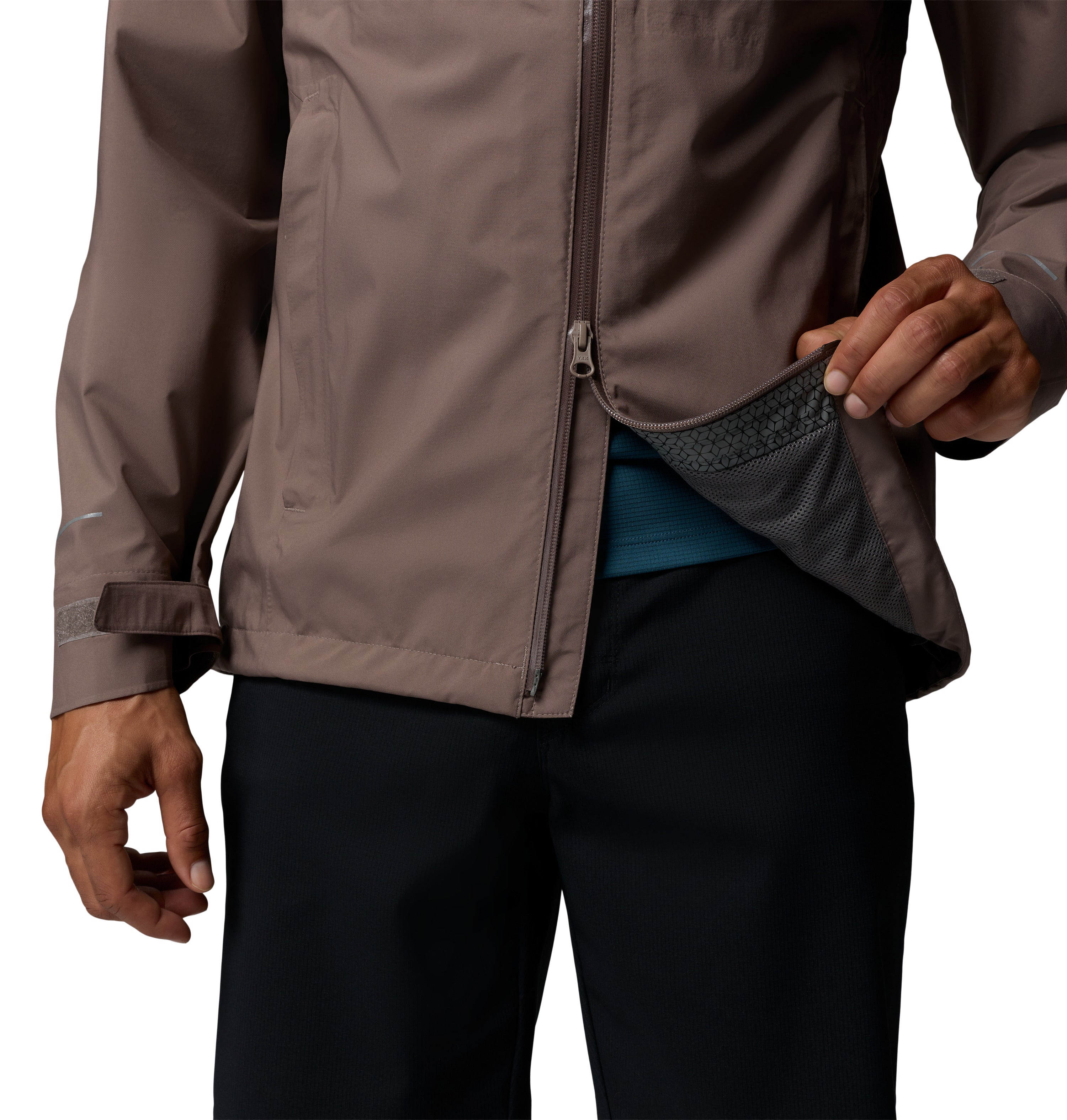 Chamarra Impermeable para Hombre Columbia Trailborne 2.5L Shell