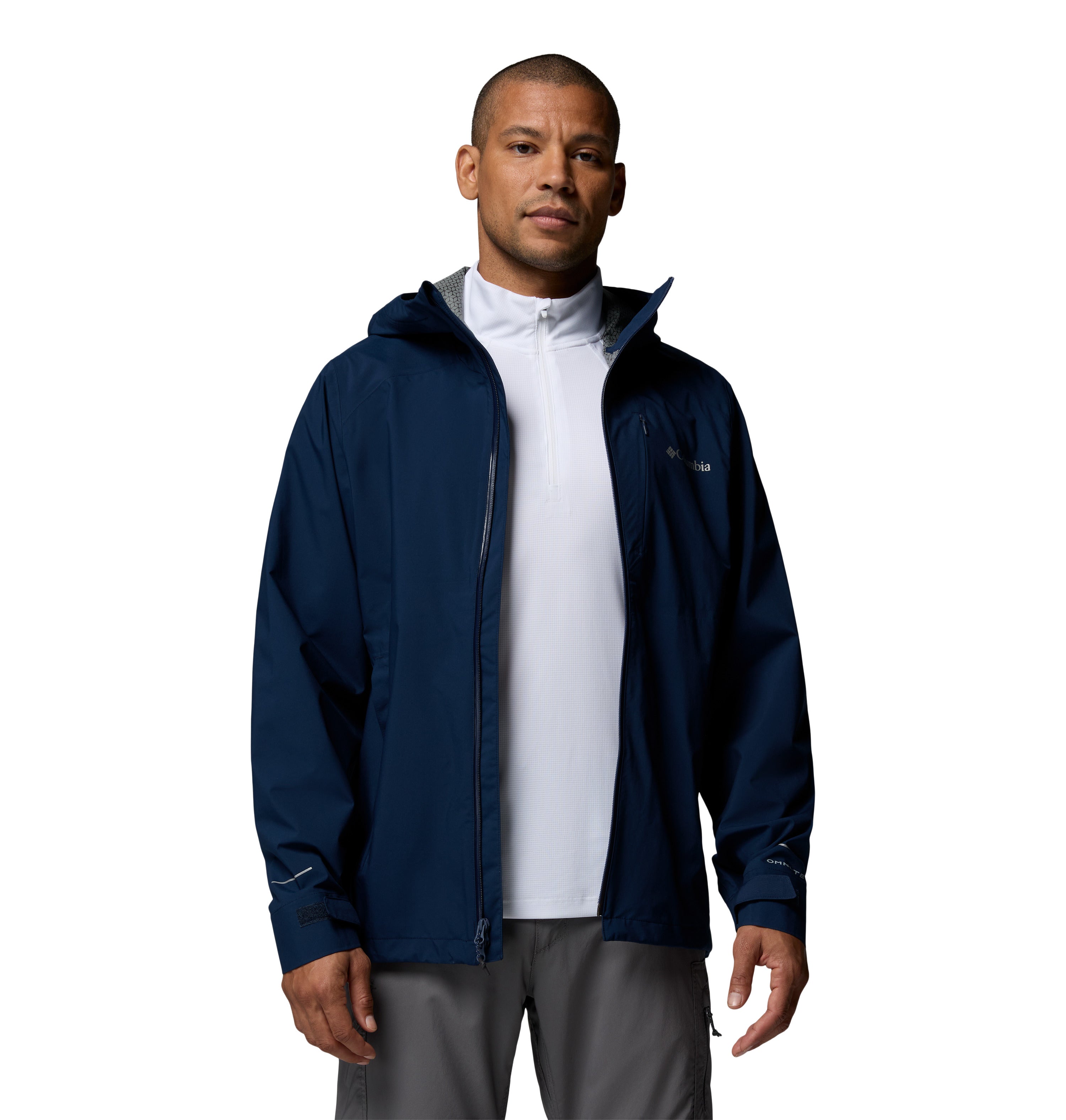 Chamarra Impermeable para Hombre Columbia Trailborne 2.5L Shell