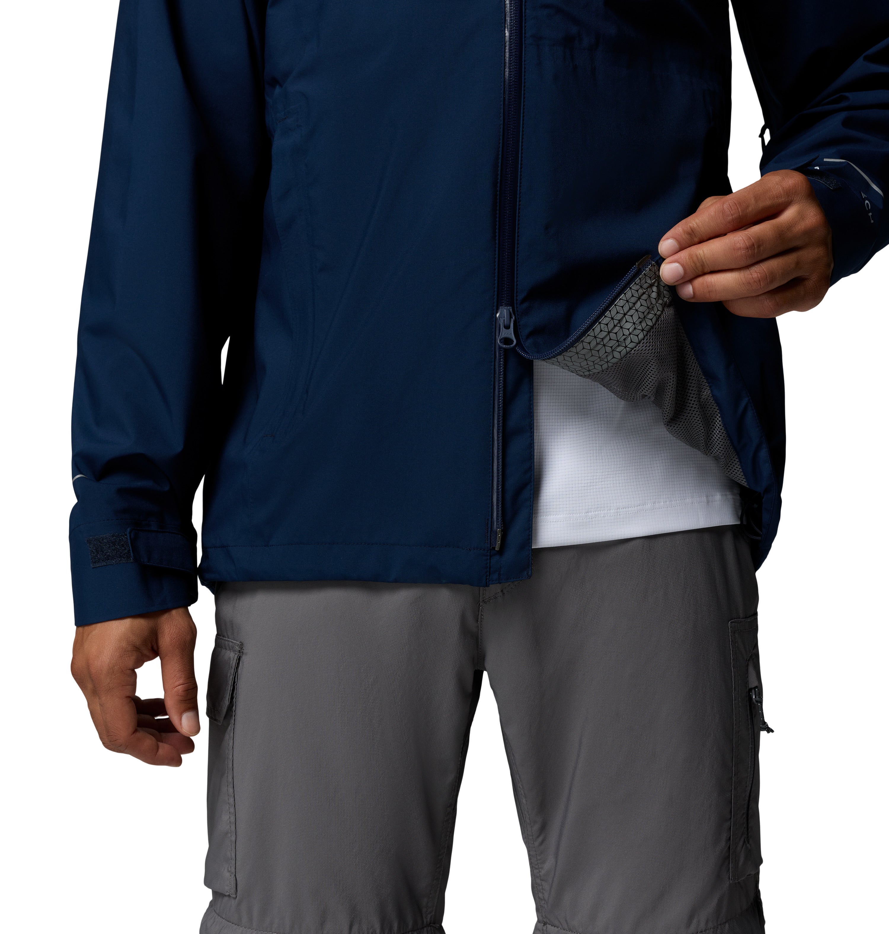 Chamarra Impermeable para Hombre Columbia Trailborne 2.5L Shell