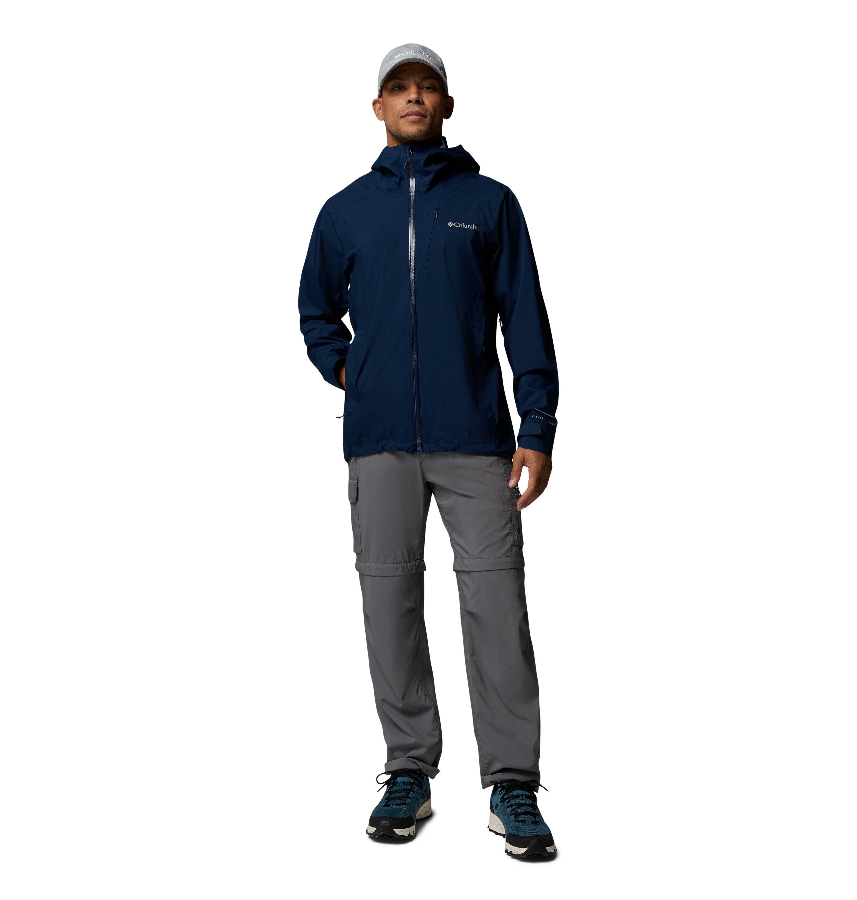 Chamarra Impermeable para Hombre Columbia Trailborne 2.5L Shell