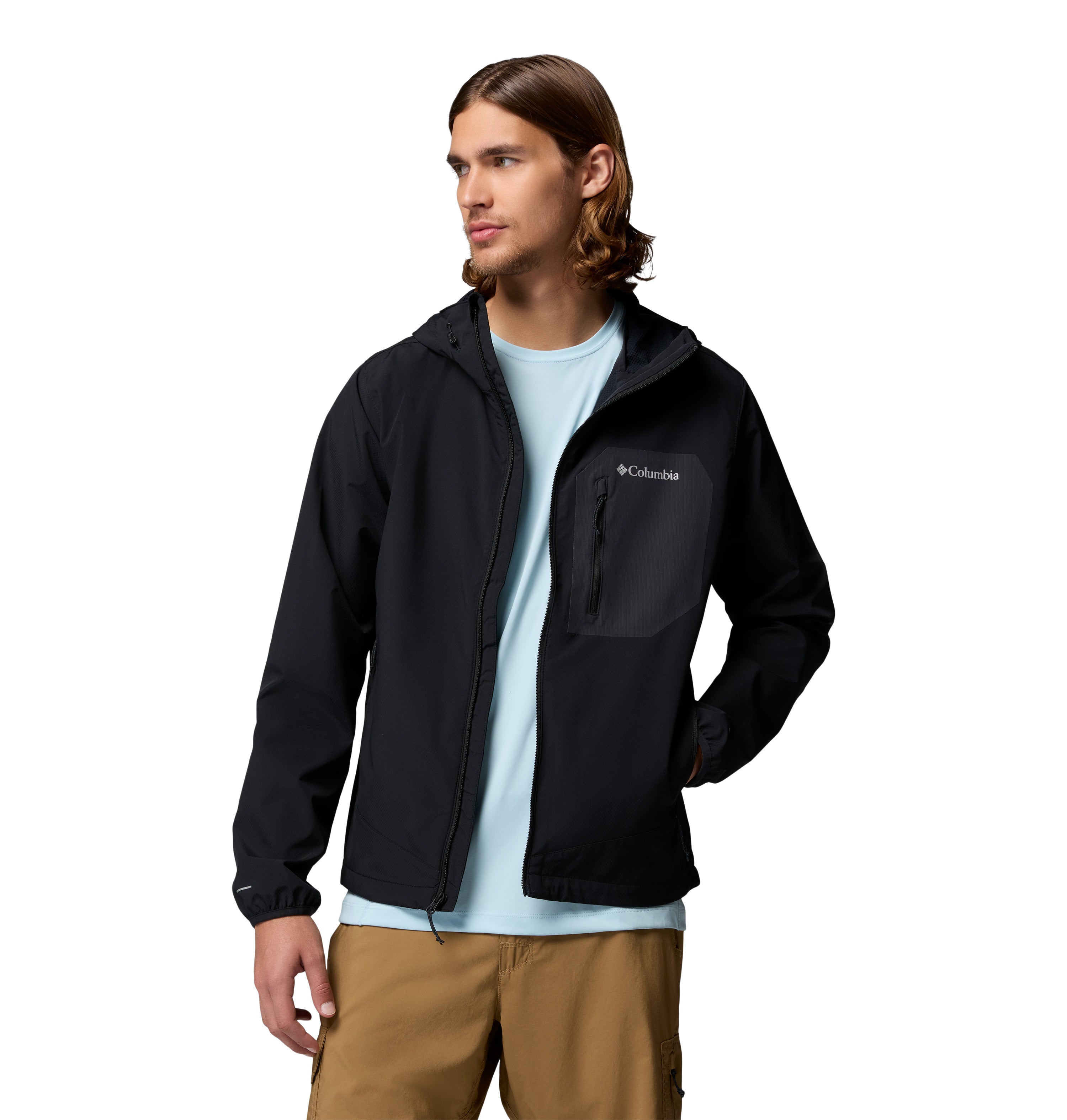 Chamarra para Hombre Columbia Tall Heights III Hooded Softshell