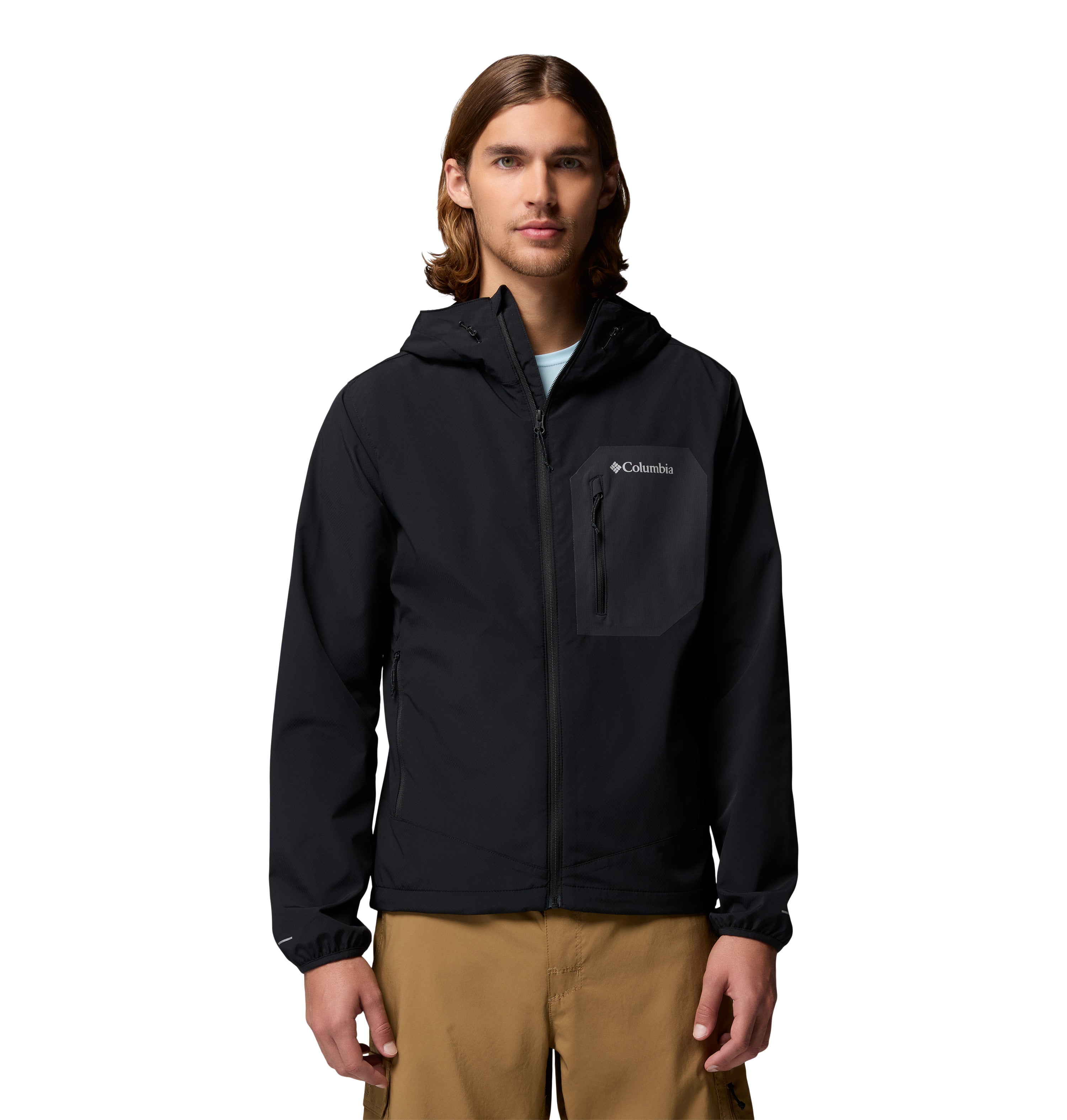 Chamarra para Hombre Columbia Tall Heights III Hooded Softshell