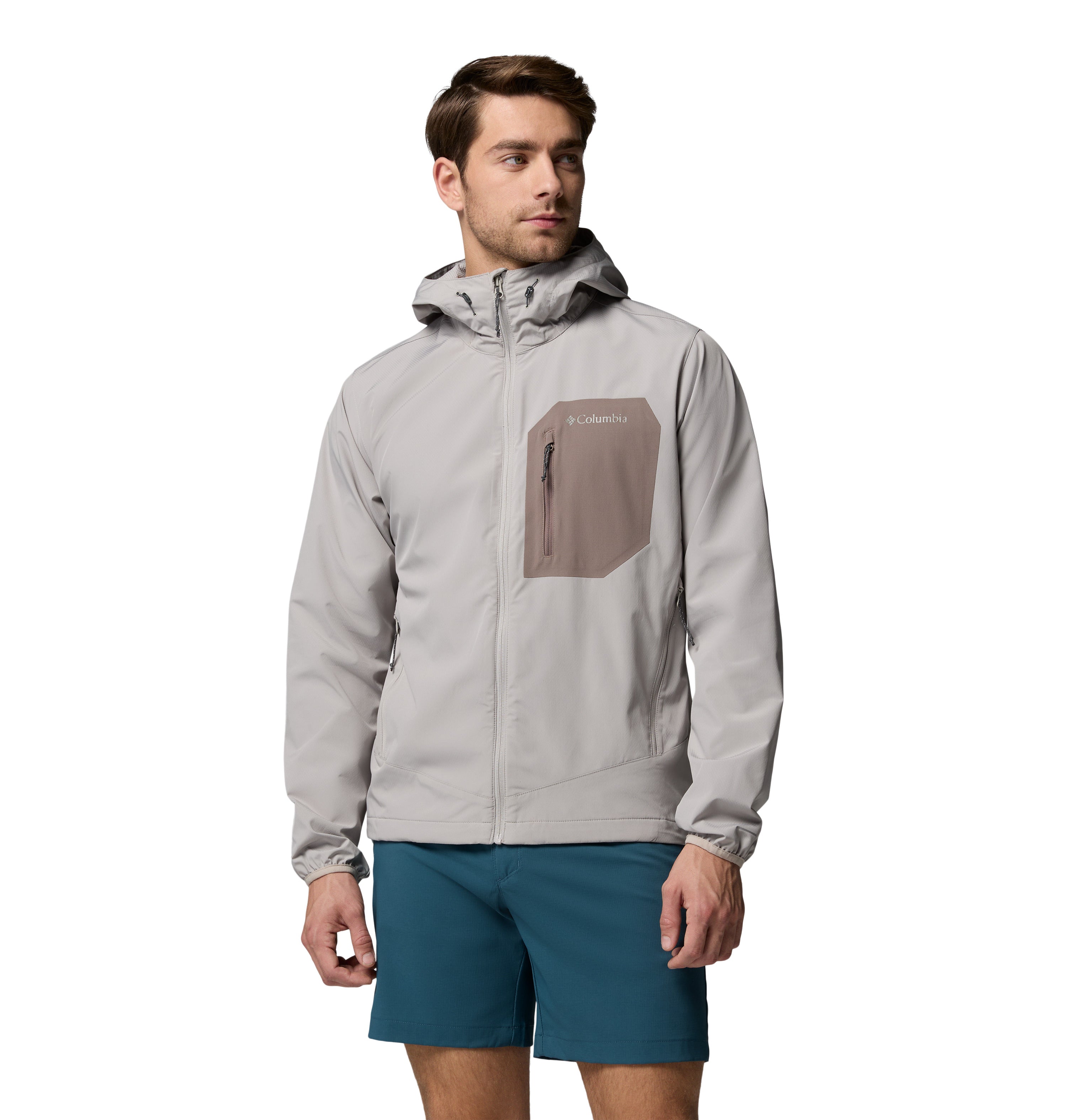 Chamarra para Hombre Columbia Tall Heights III Hooded Softshell