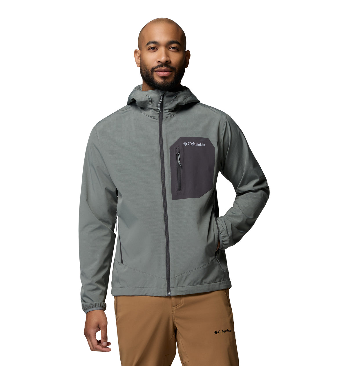 Chamarra para Hombre Columbia Tall Heights III Hooded Softshell