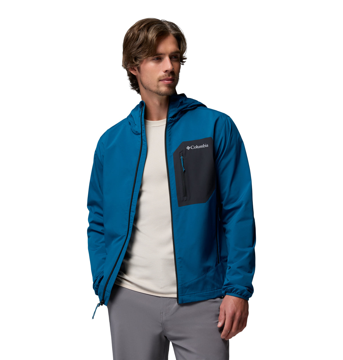Chamarra para Hombre Columbia Tall Heights III Hooded Softshell
