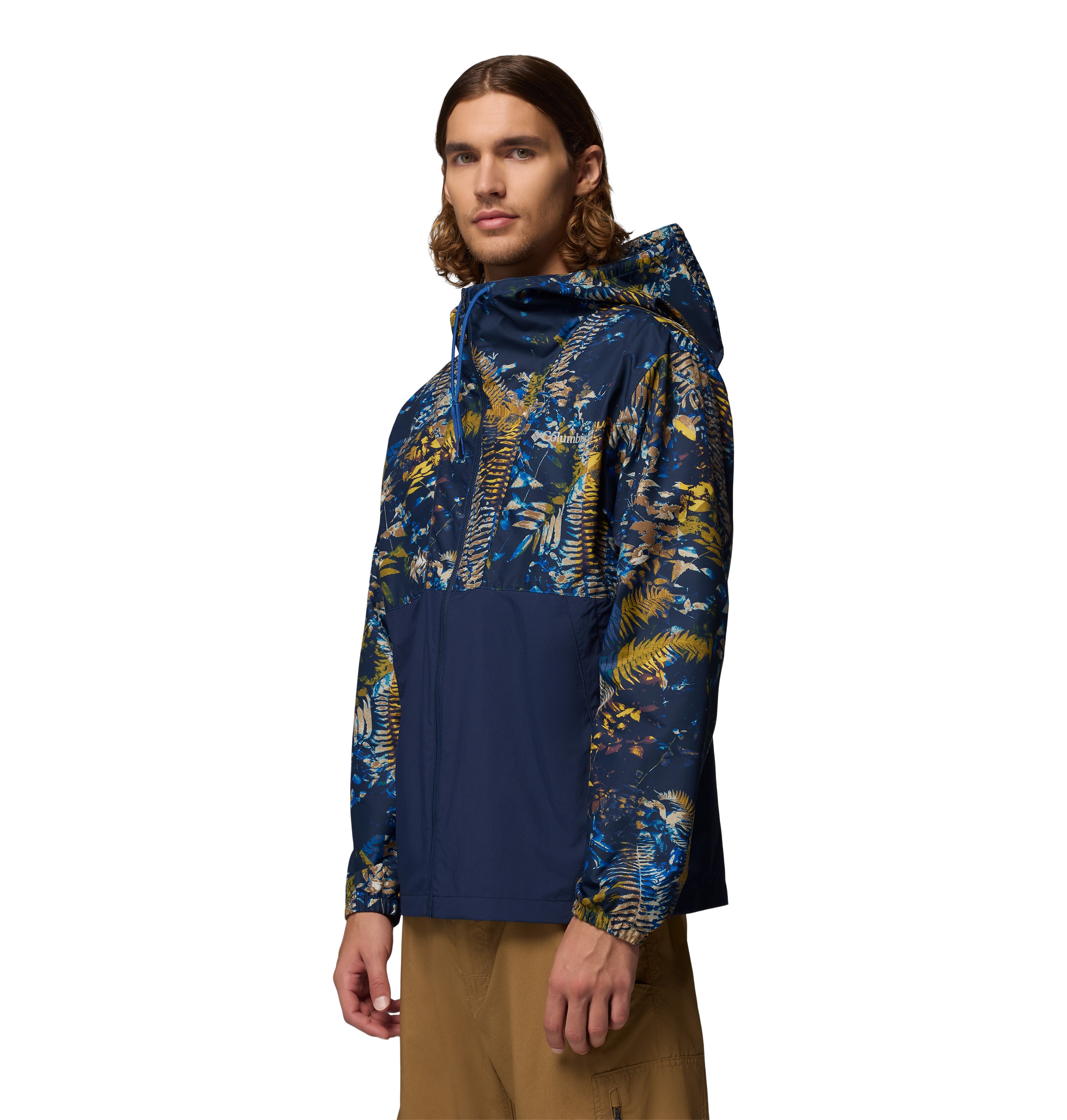 Chamarra Rompevientos para Hombre Columbia Spire Valley Novelty Windbreaker