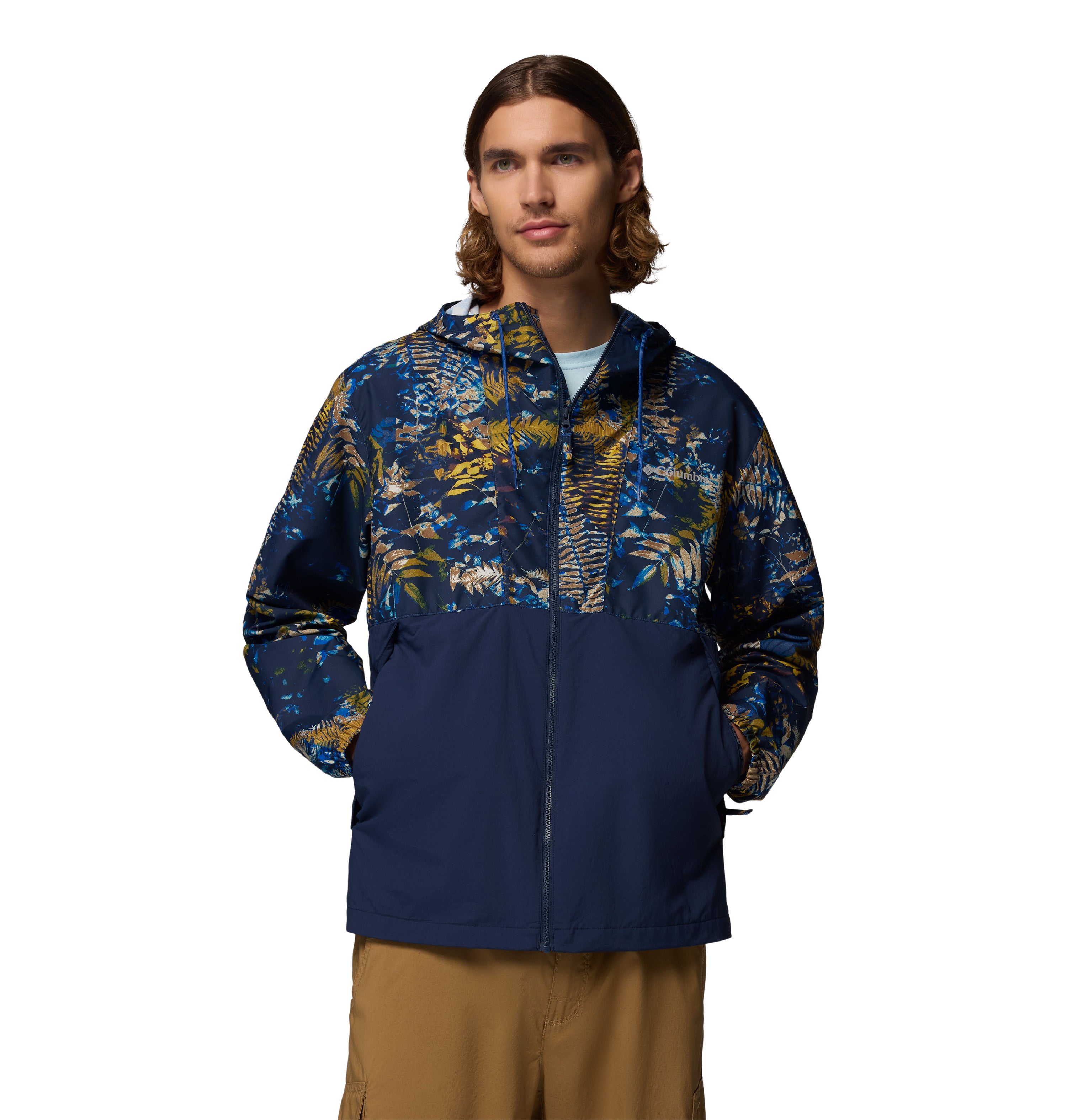 Chamarra Rompevientos para Hombre Columbia Spire Valley Novelty Windbreaker