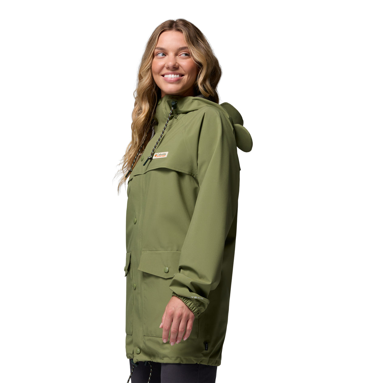 Chamarra Impermeable Unisex Columbia M CSC x Disney Mickey Ibex Rain Shell