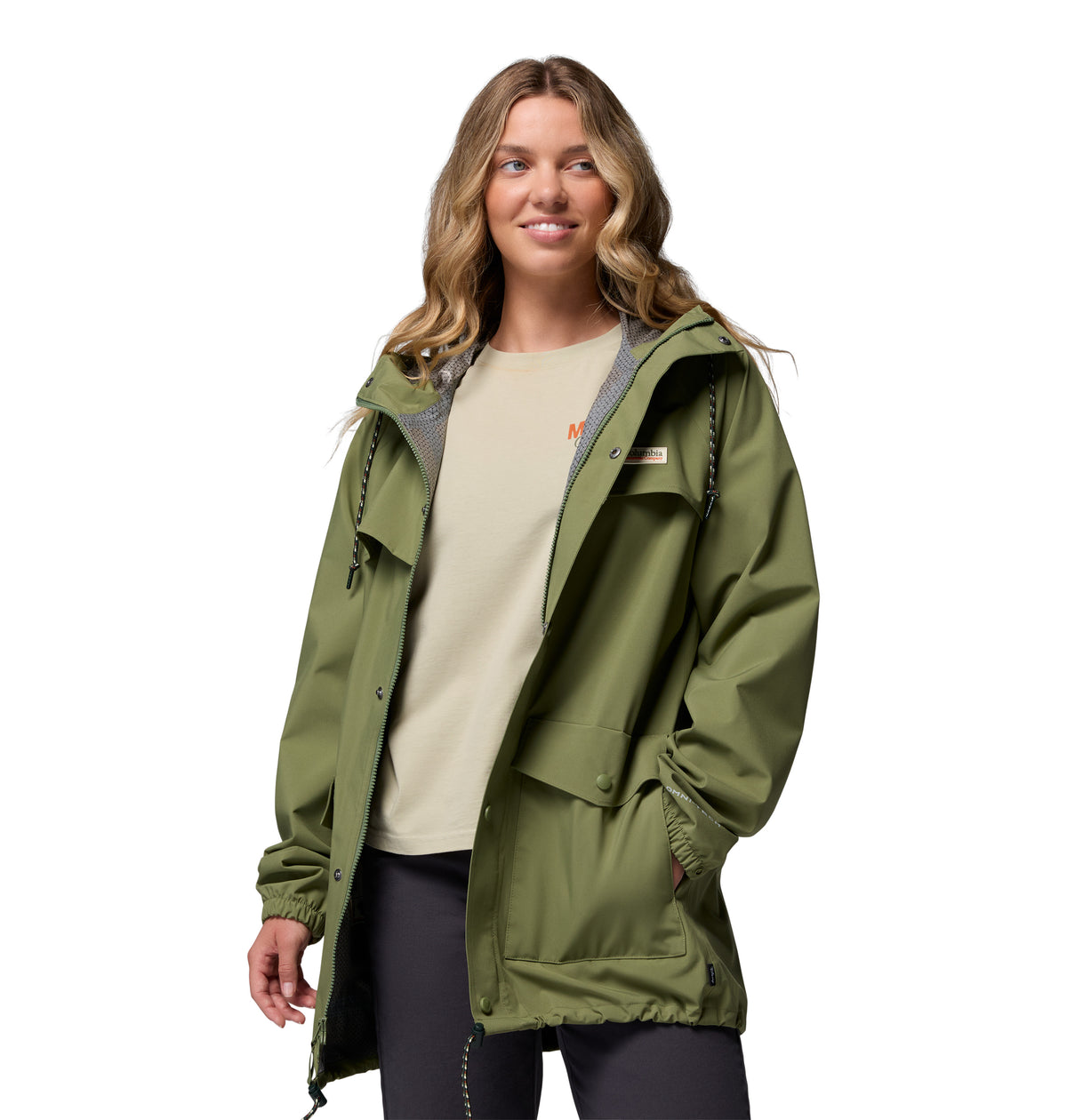Chamarra Impermeable Unisex Columbia M CSC x Disney Mickey Ibex Rain Shell
