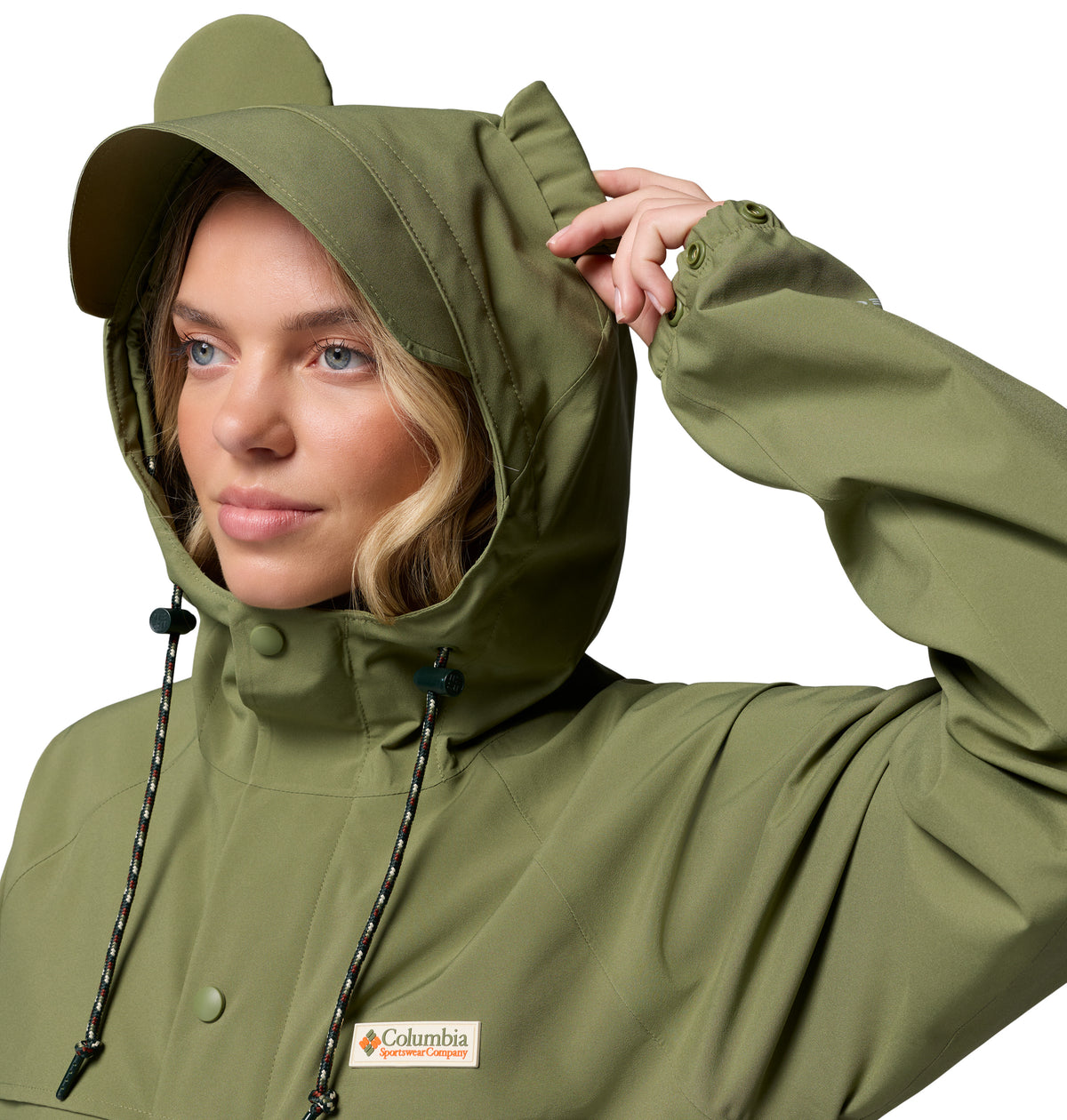 Chamarra Impermeable Unisex Columbia M CSC x Disney Mickey Ibex Rain Shell