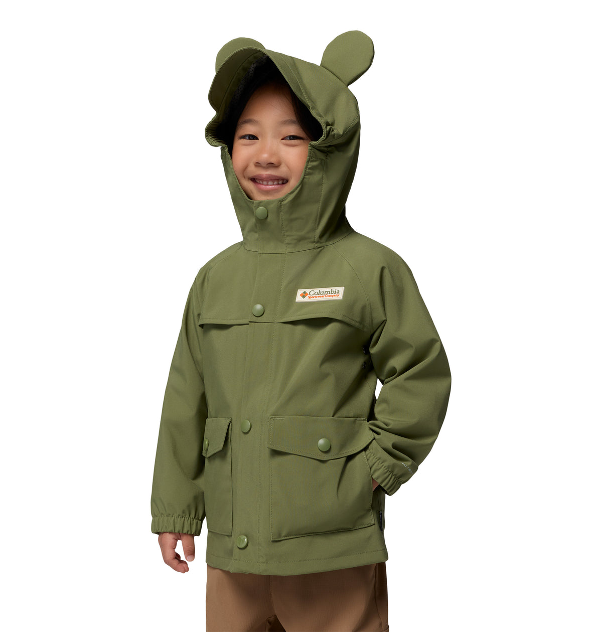 Chamarra Impermeable para Niños Pequeños Columbia Y CSC x Disney Mickey Ibex Rain Shell