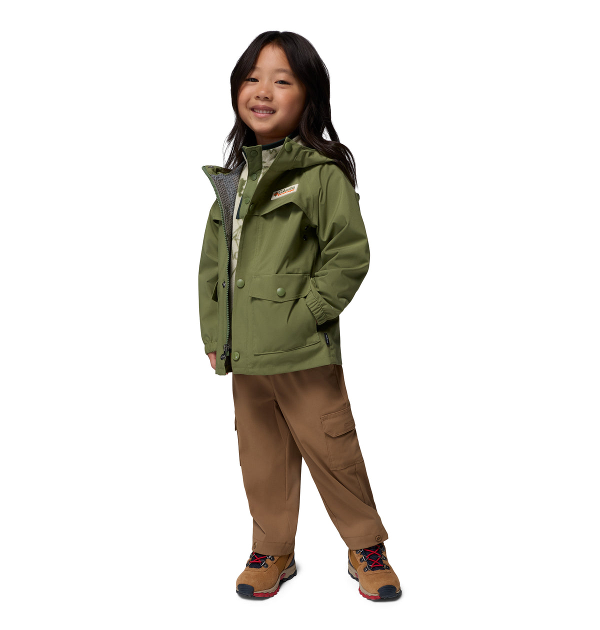 Chamarra Impermeable para Niños Pequeños Columbia Y CSC x Disney Mickey Ibex Rain Shell