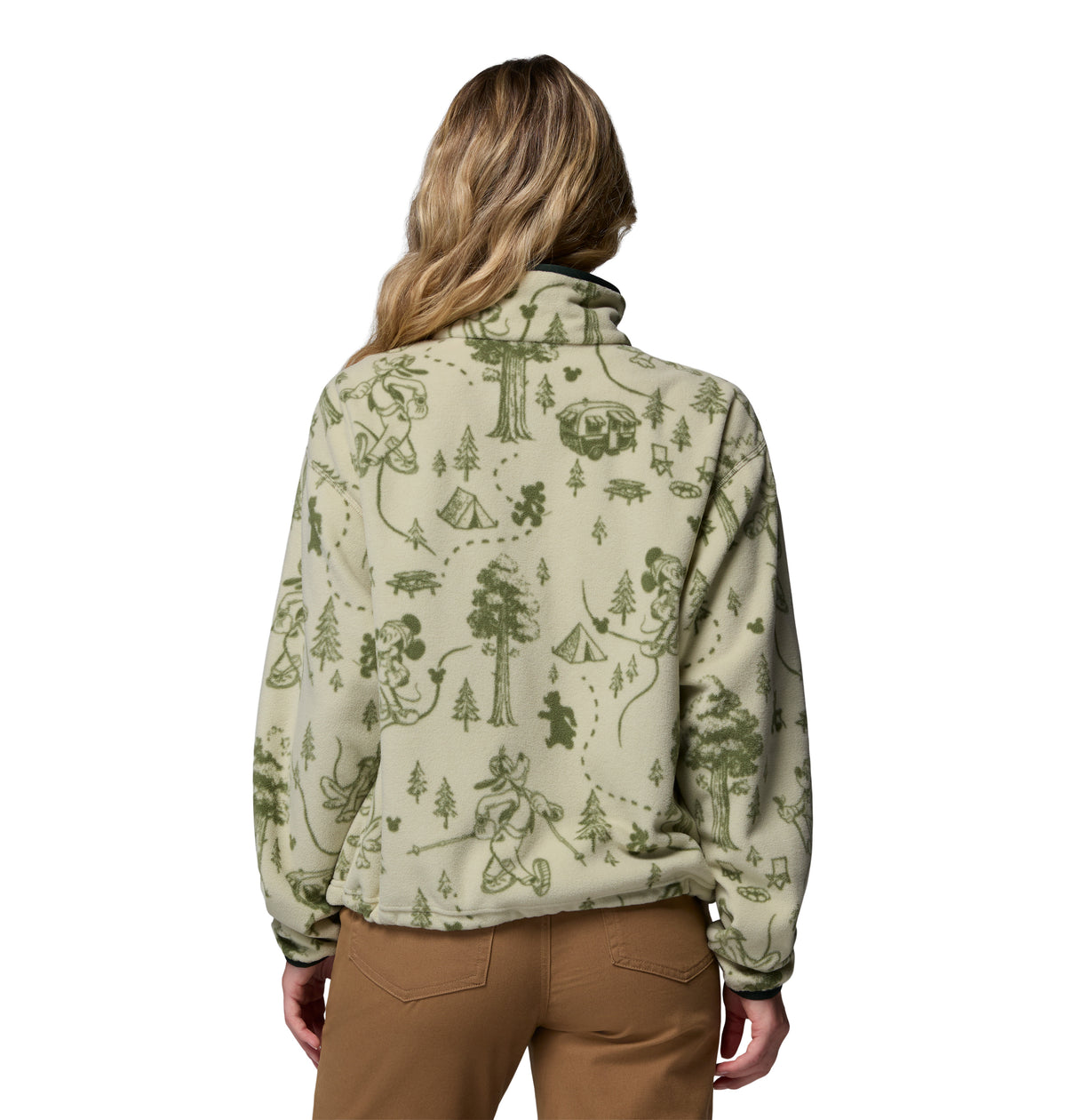 Sudadera para Mujer Columbia W CSC X Disney Half Snap Fleece