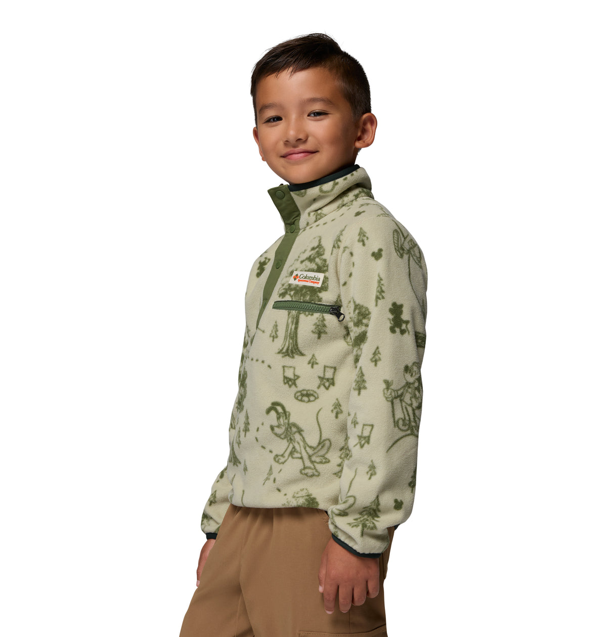 Sudadera para Niños Columbia Y CSC X Disney Half Snap Fleece