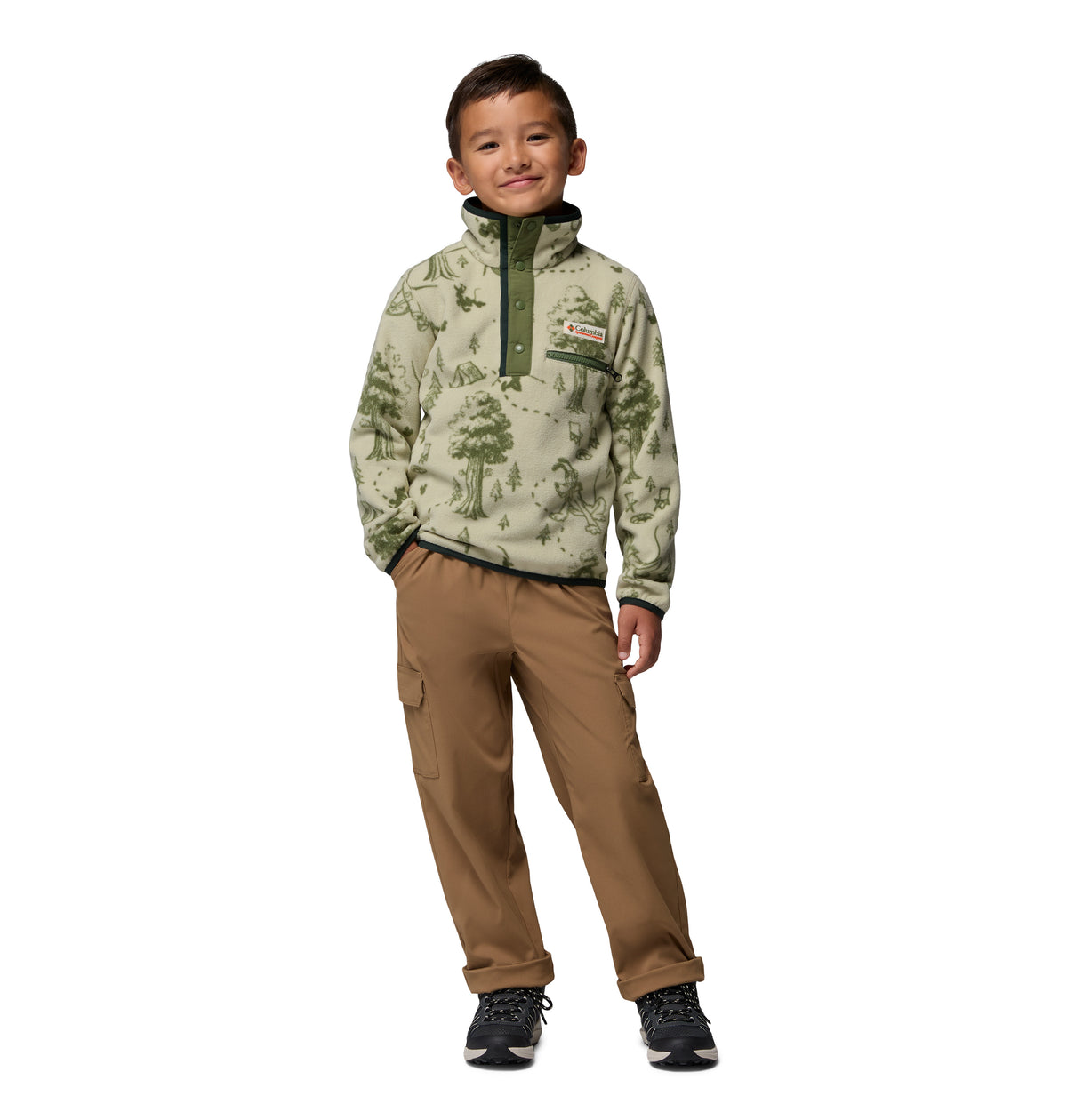 Sudadera para Niños Columbia Y CSC X Disney Half Snap Fleece