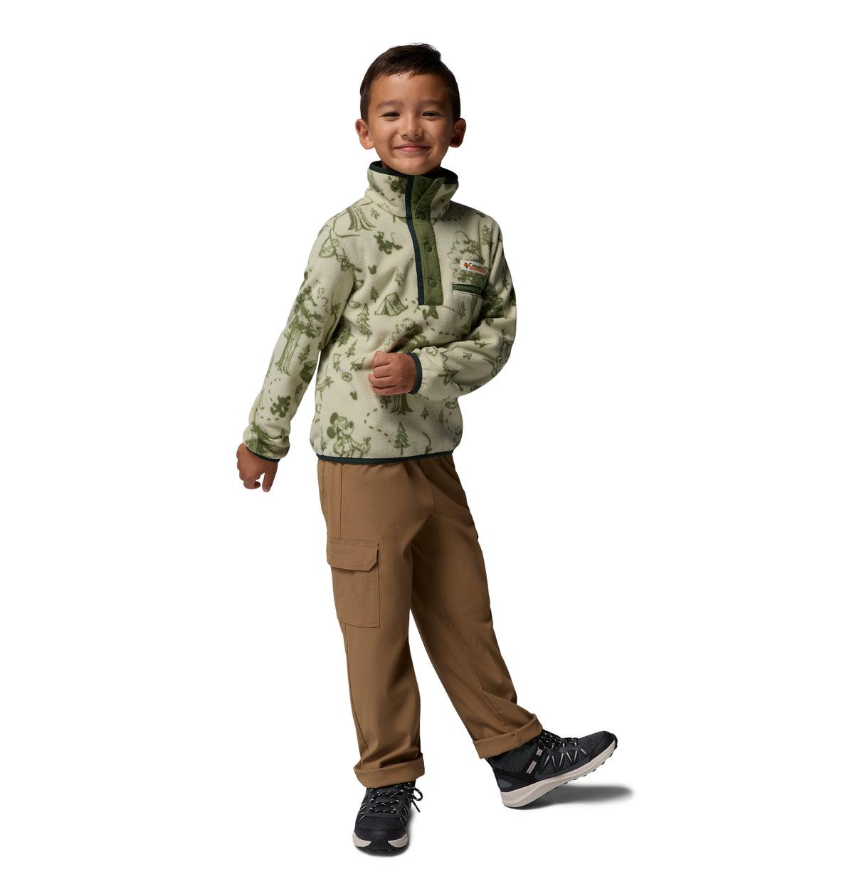 Sudadera para Niños Columbia Y CSC X Disney Half Snap Fleece
