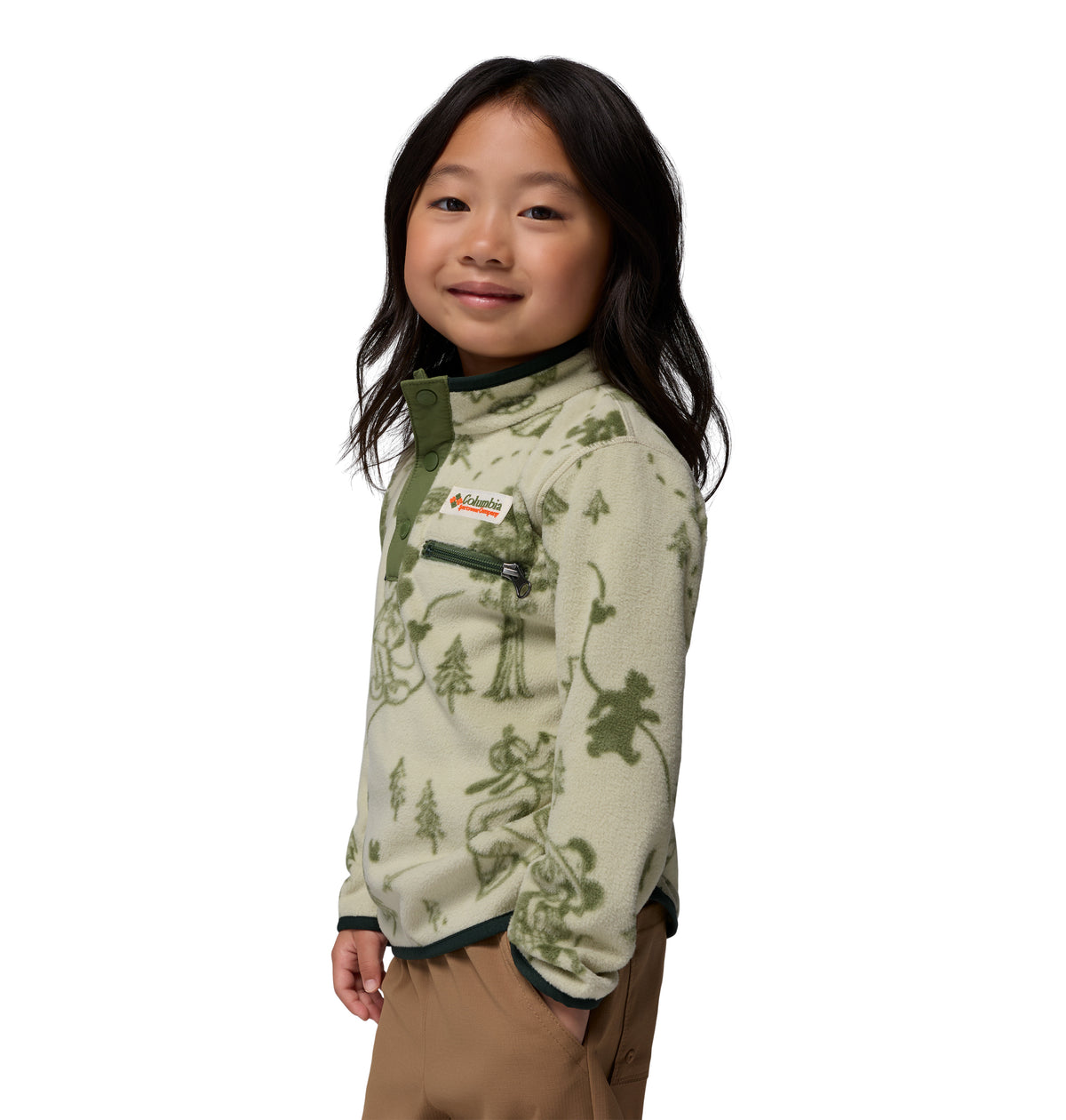 Sudadera para Niños Pequeños Columbia Y CSC X Disney Half Snap Fleece