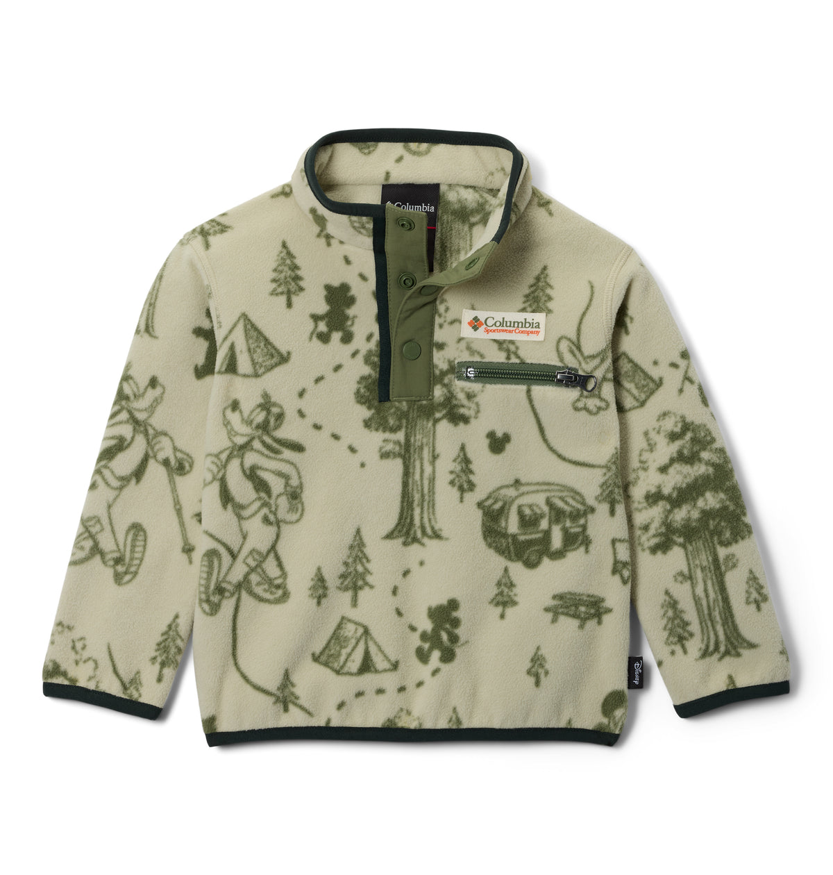 Sudadera para Niños Pequeños Columbia Y CSC X Disney Half Snap Fleece
