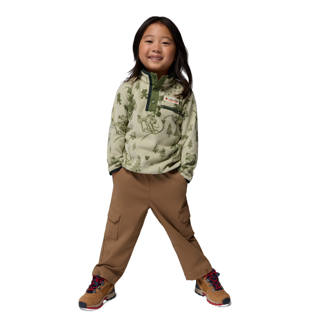 Sudadera para Niños Pequeños Columbia Y CSC X Disney Half Snap Fleece