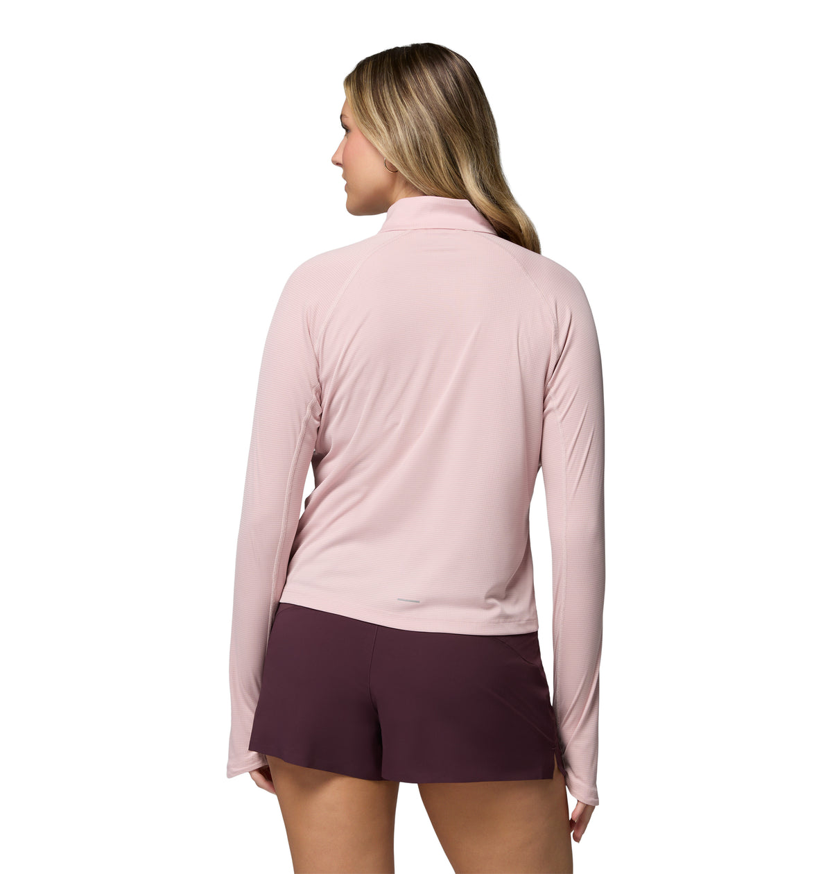 Playera medio cierre de Trail Running para Mujer Columbia Stealth Spring LS Half Zip Tee