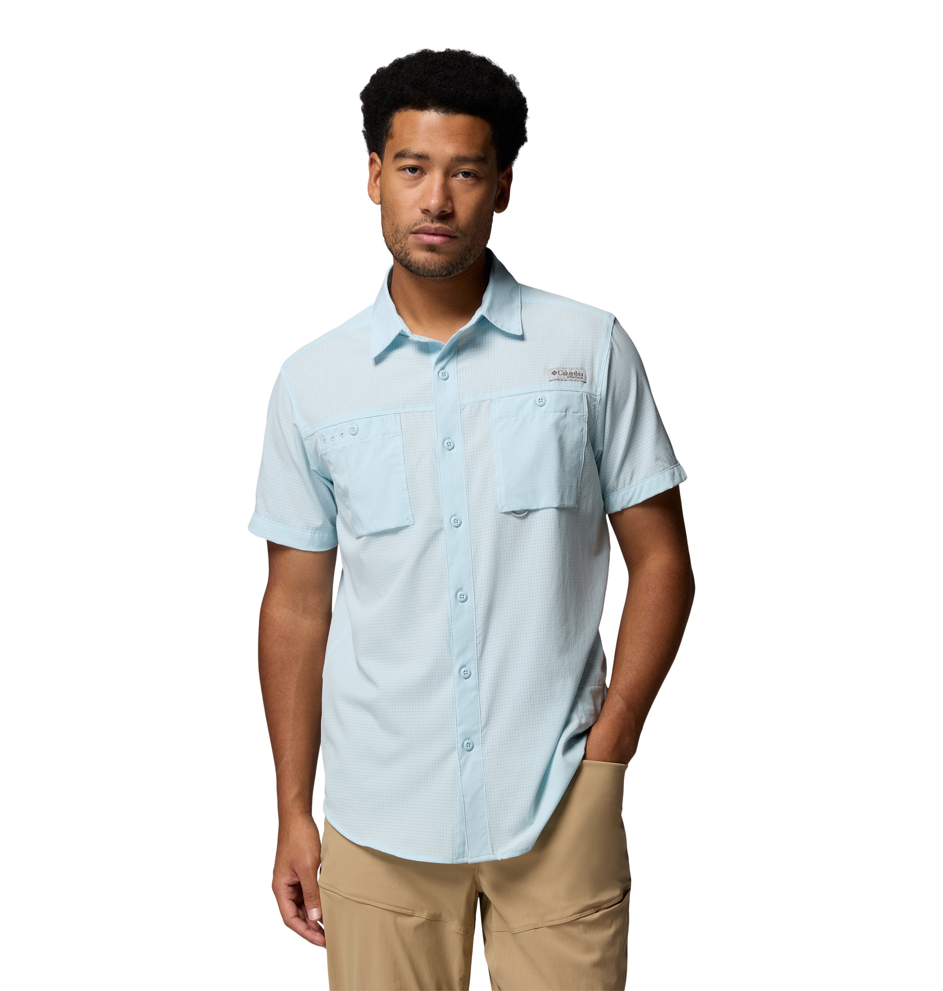 Camisa para Hombre Columbia Wild Cast Vent SS Shirt