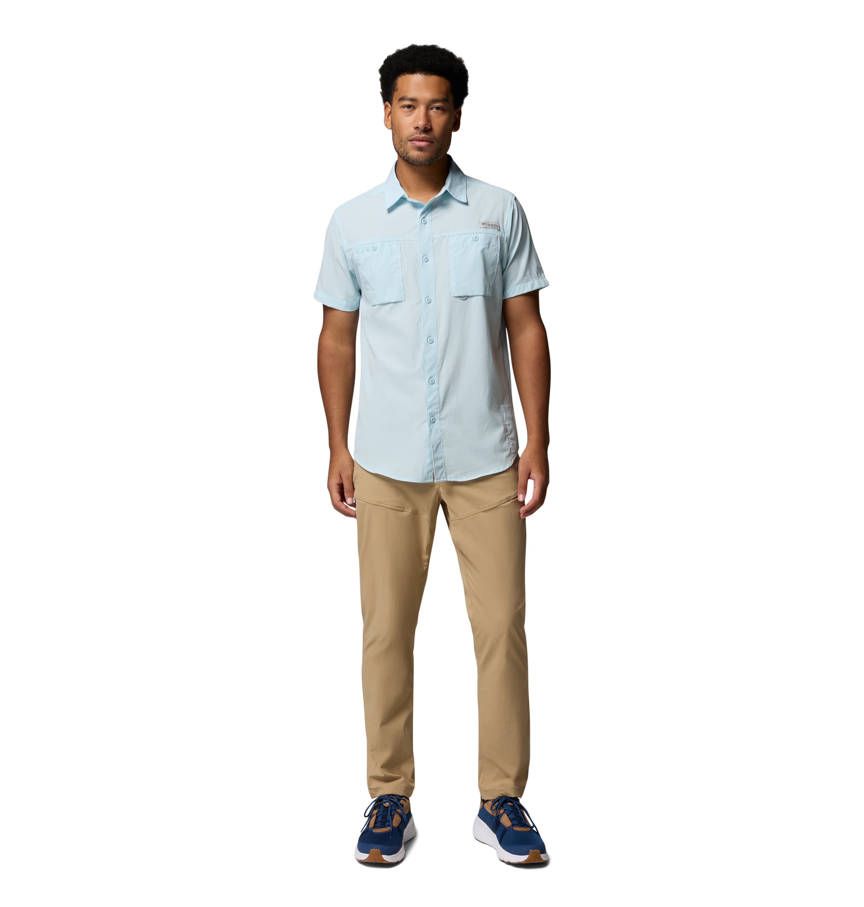 Camisa para Hombre Columbia Wild Cast Vent SS Shirt