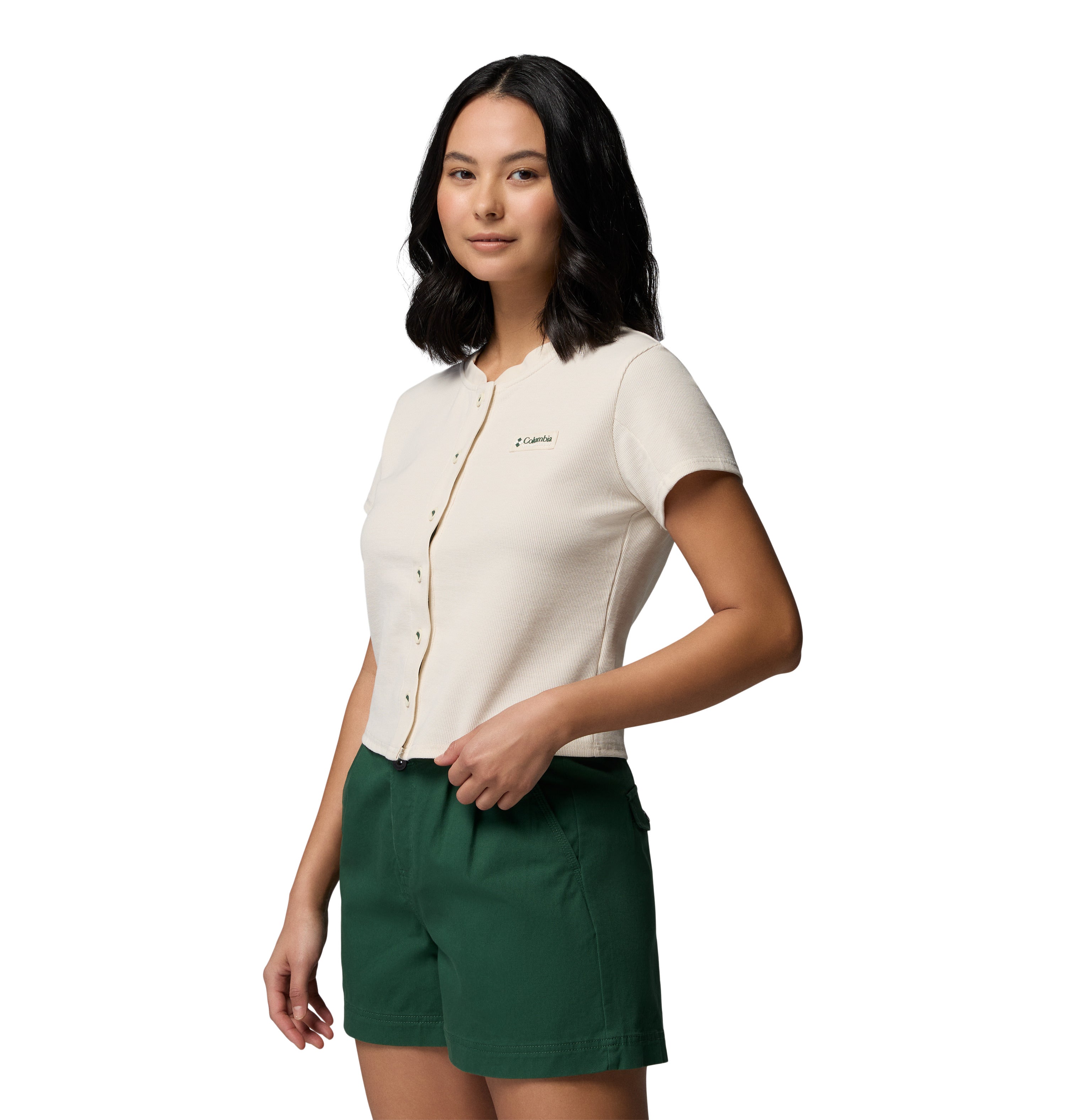 Playera manga corta para Mujer Columbia Acker Rock Knit Short Sleeve