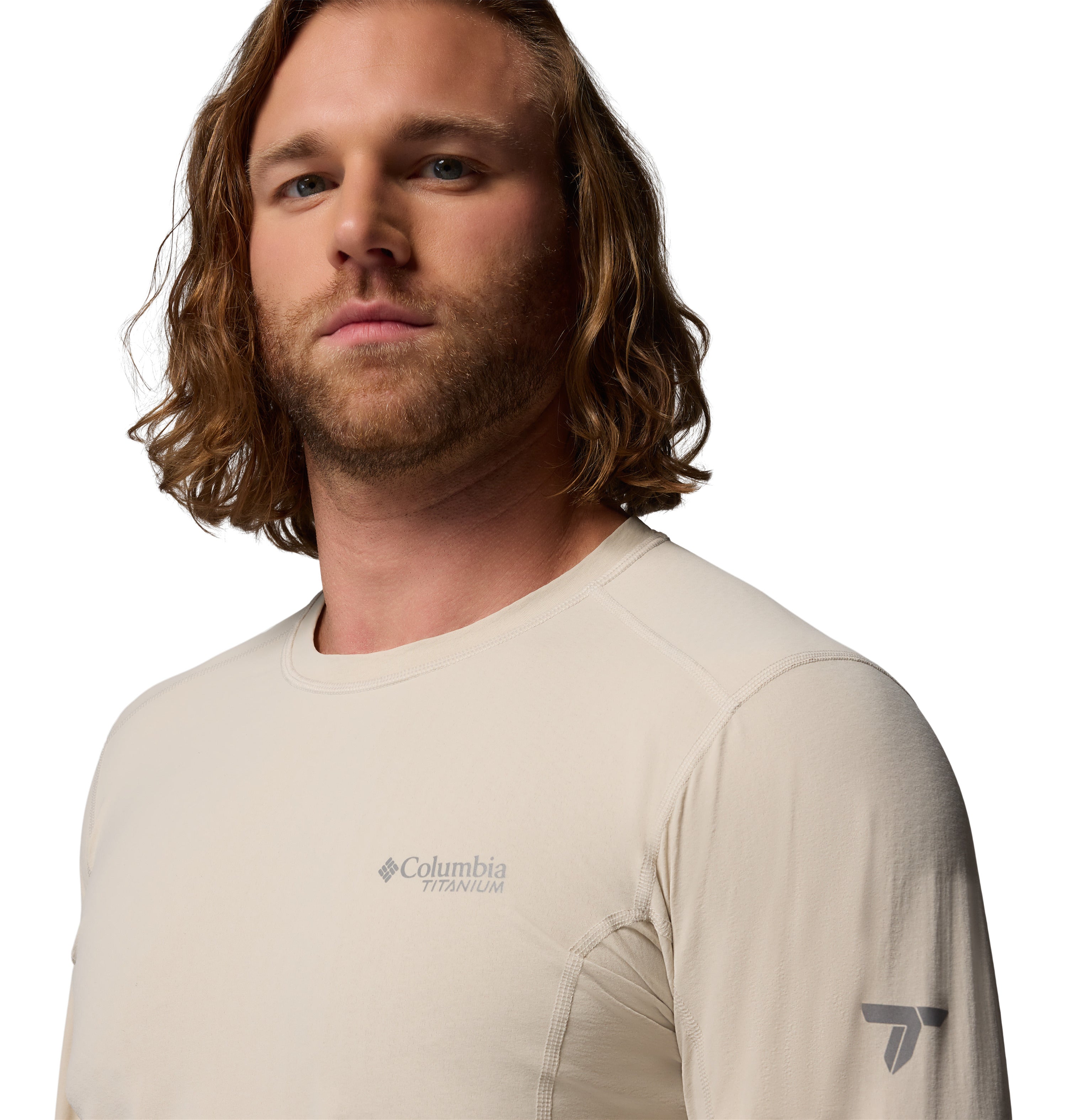 Playera para Hombre Columbia Diamond Peak Pro Long Sleeve Crew