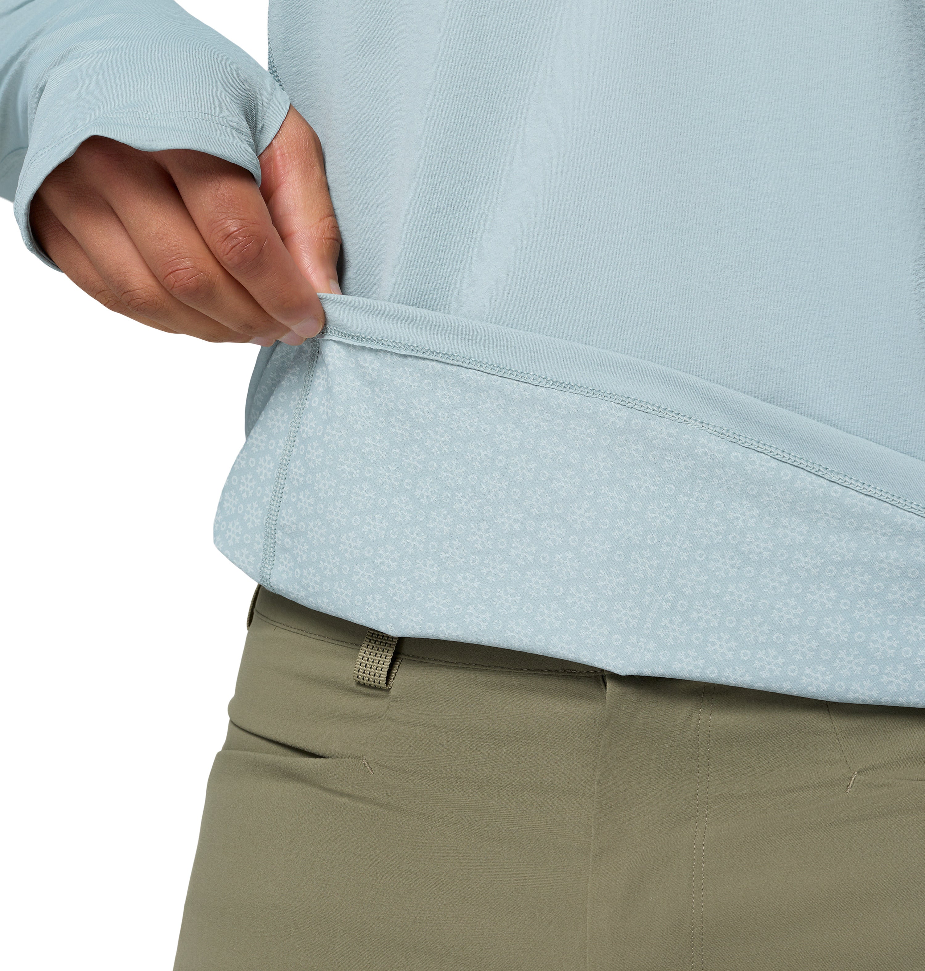 Playera para Hombre Columbia Diamond Peak Pro Long Sleeve Crew