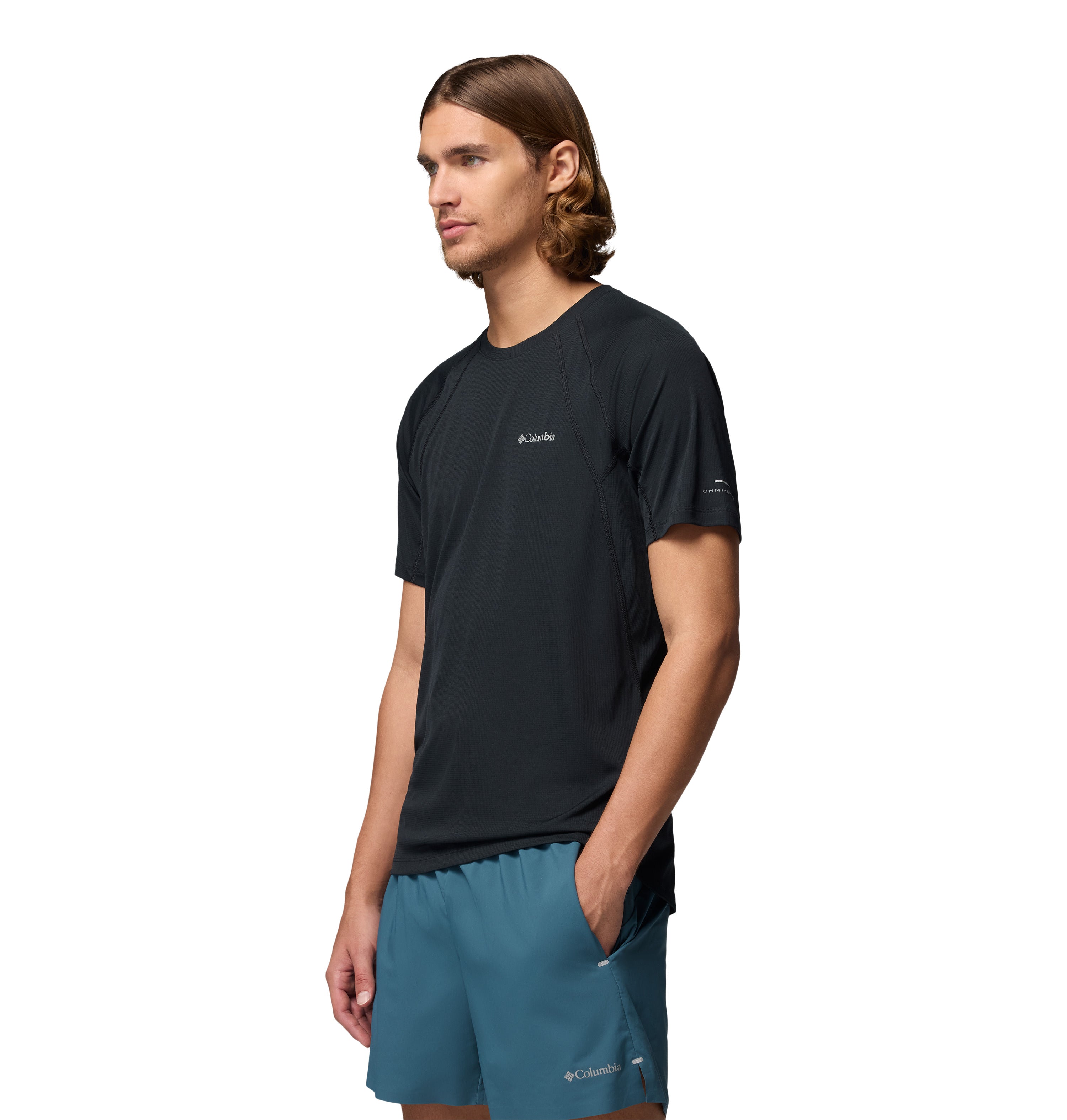 Playera manga corta para Hombre Columbia Stealth Spring SS Tee