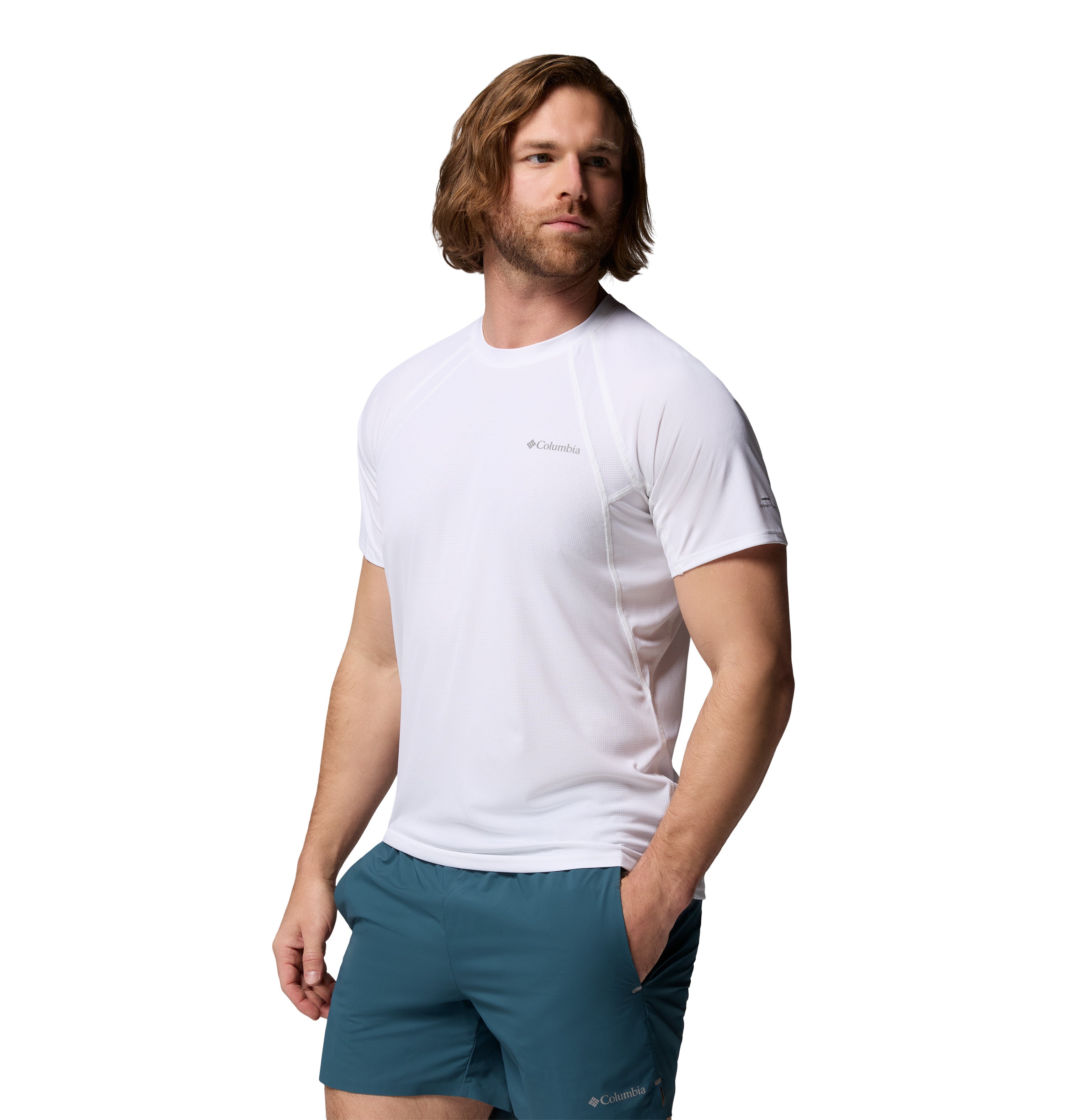 Playera manga corta para Hombre Columbia Stealth Spring SS Tee